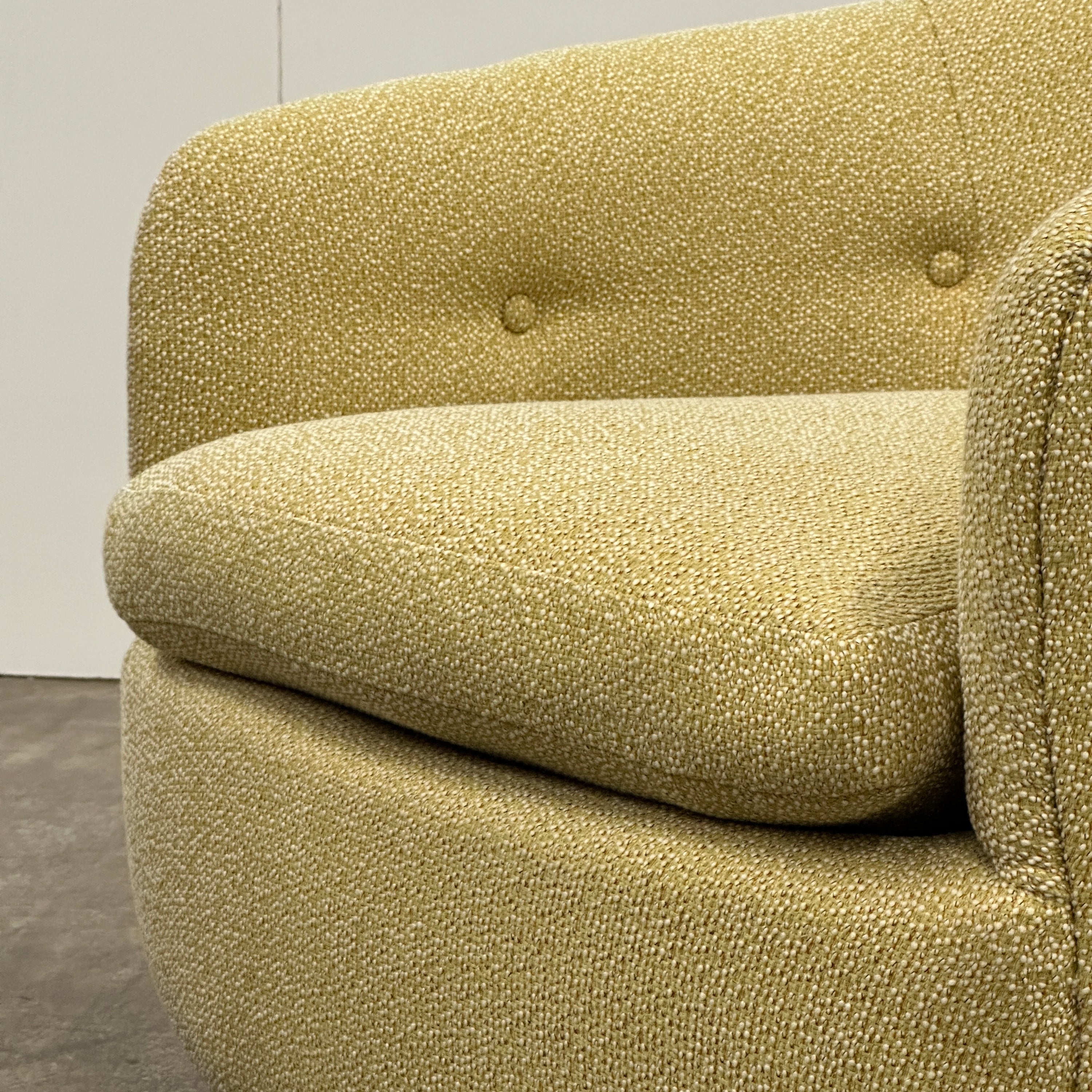 Swivel Barrel Chair by Milo Baughman for Thayer Coggin