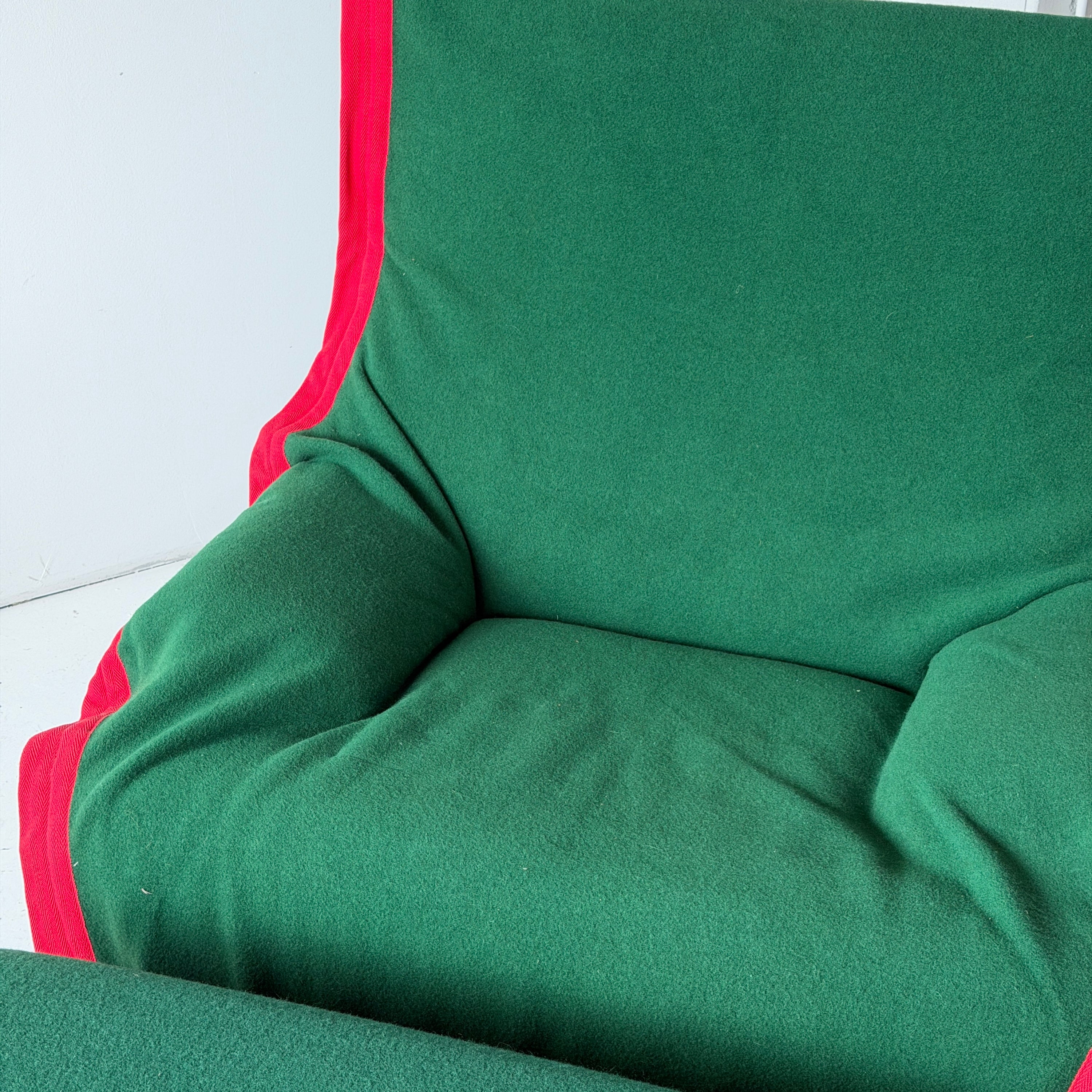 Sinbad Chair + Ottoman by Vico Magistretti for Cassina