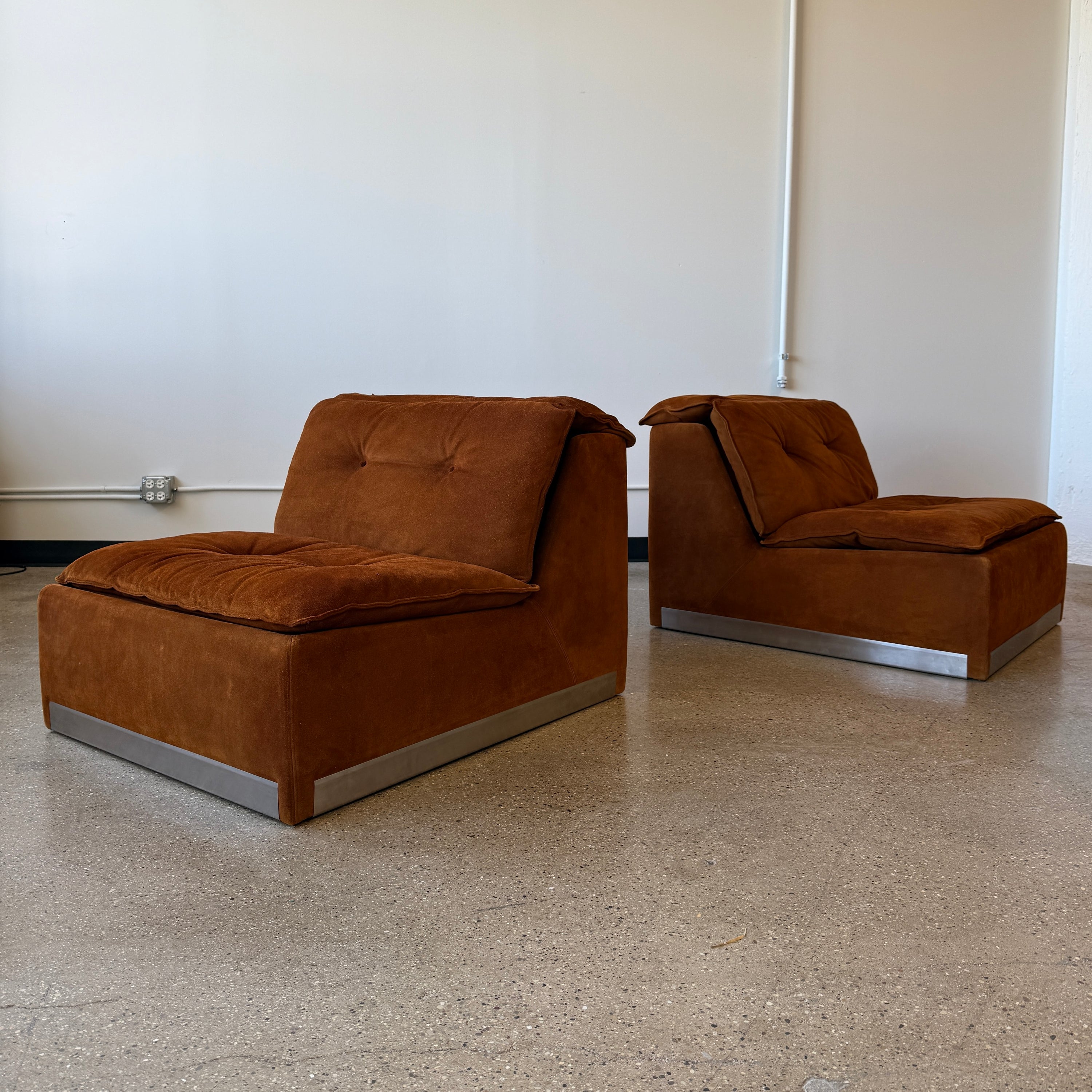 Vela Bassa Modular Lounge Chairs by Giovanni Offredi for Saporiti