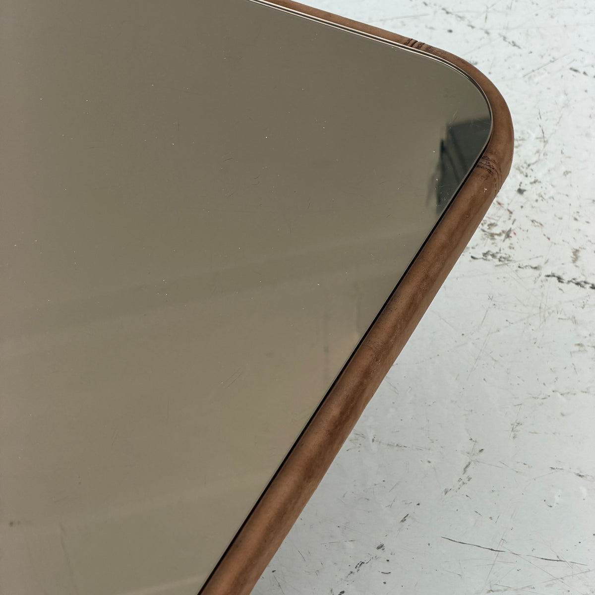 DS-47 Leather Coffee Table by De Sede