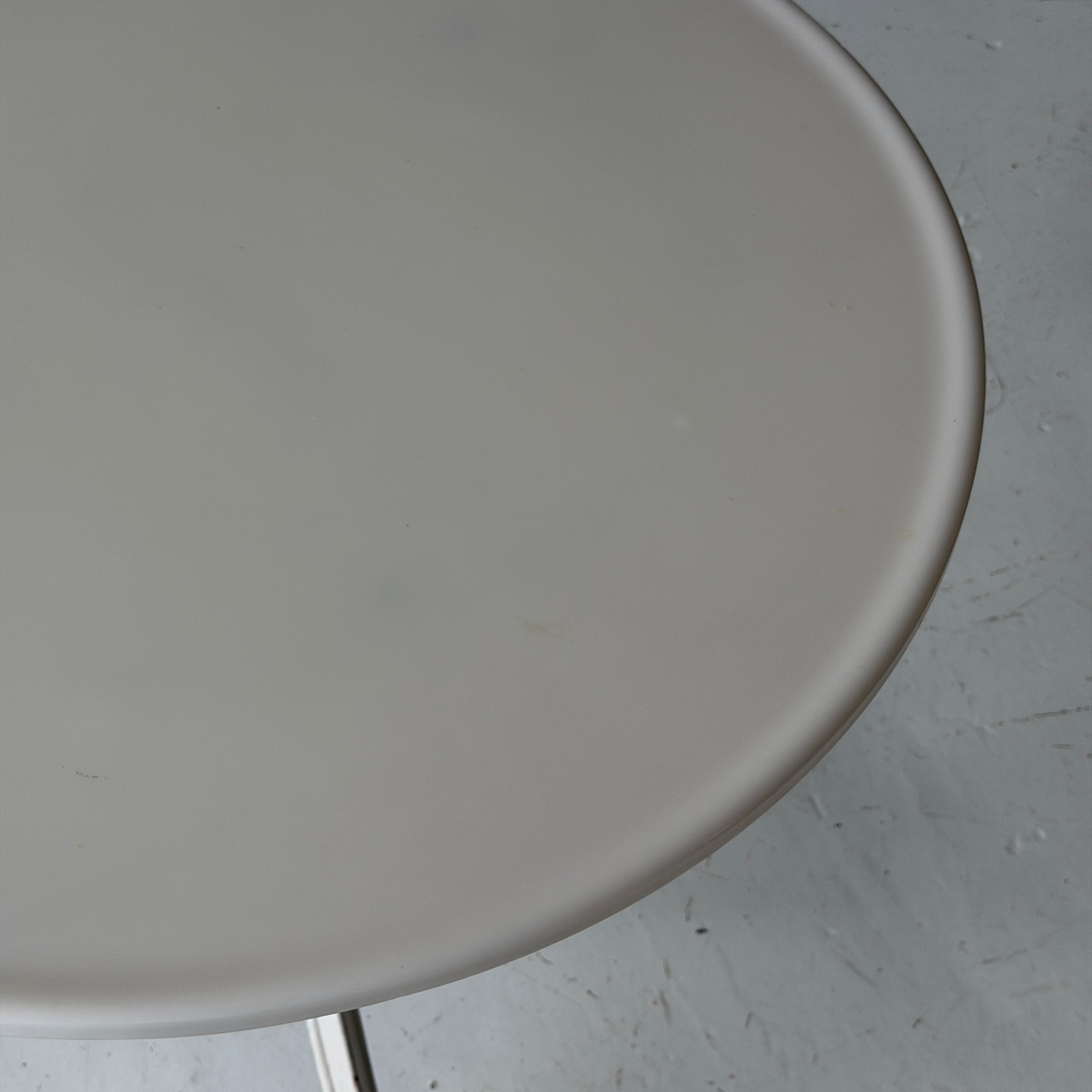 Vitrolite Cast Iron Tri Leg Bistro Table