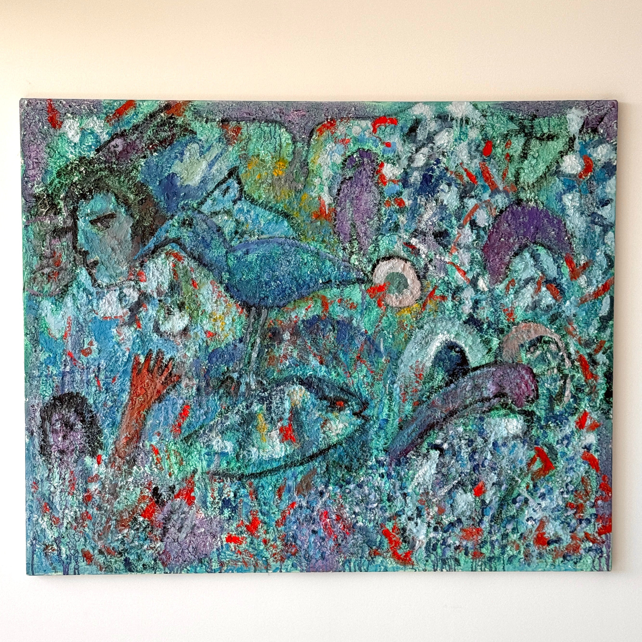 Mixed Media Collage by Florence Grace Putterman