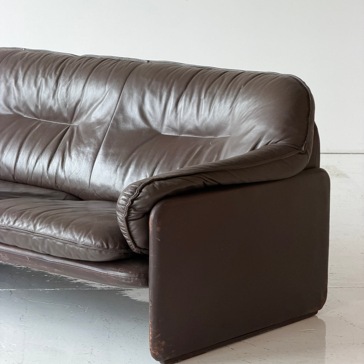DS-16 Leather Sofa by De Sede