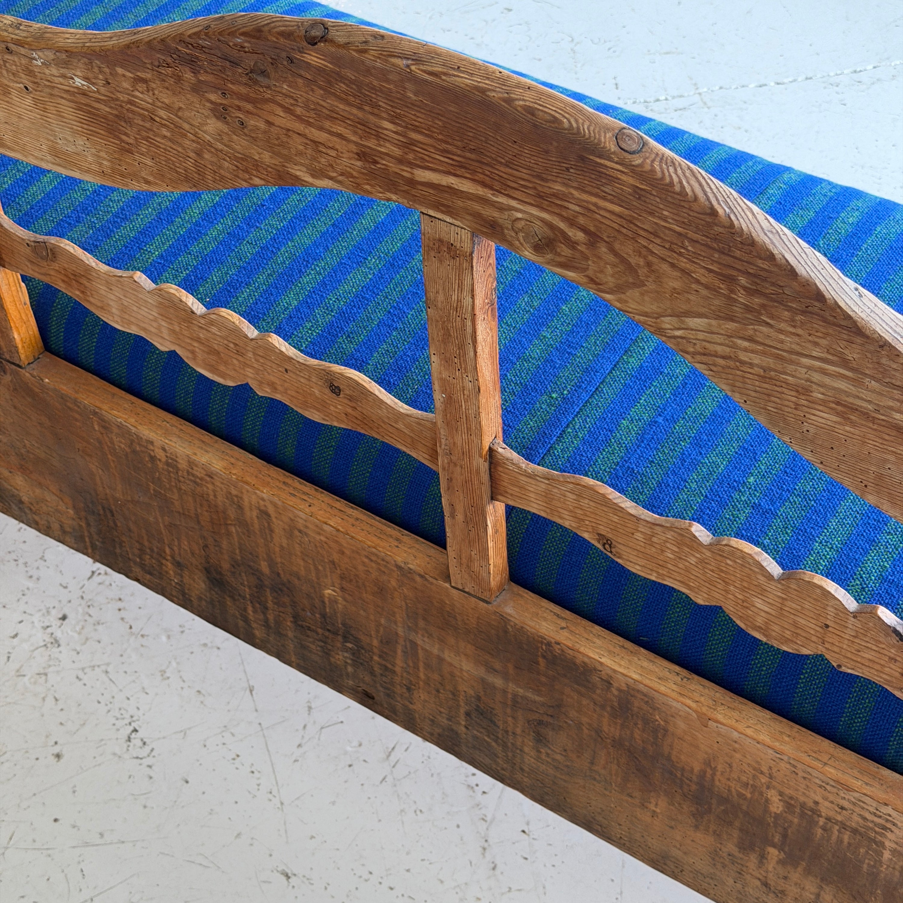 Primitive Swedish Pine Bench
