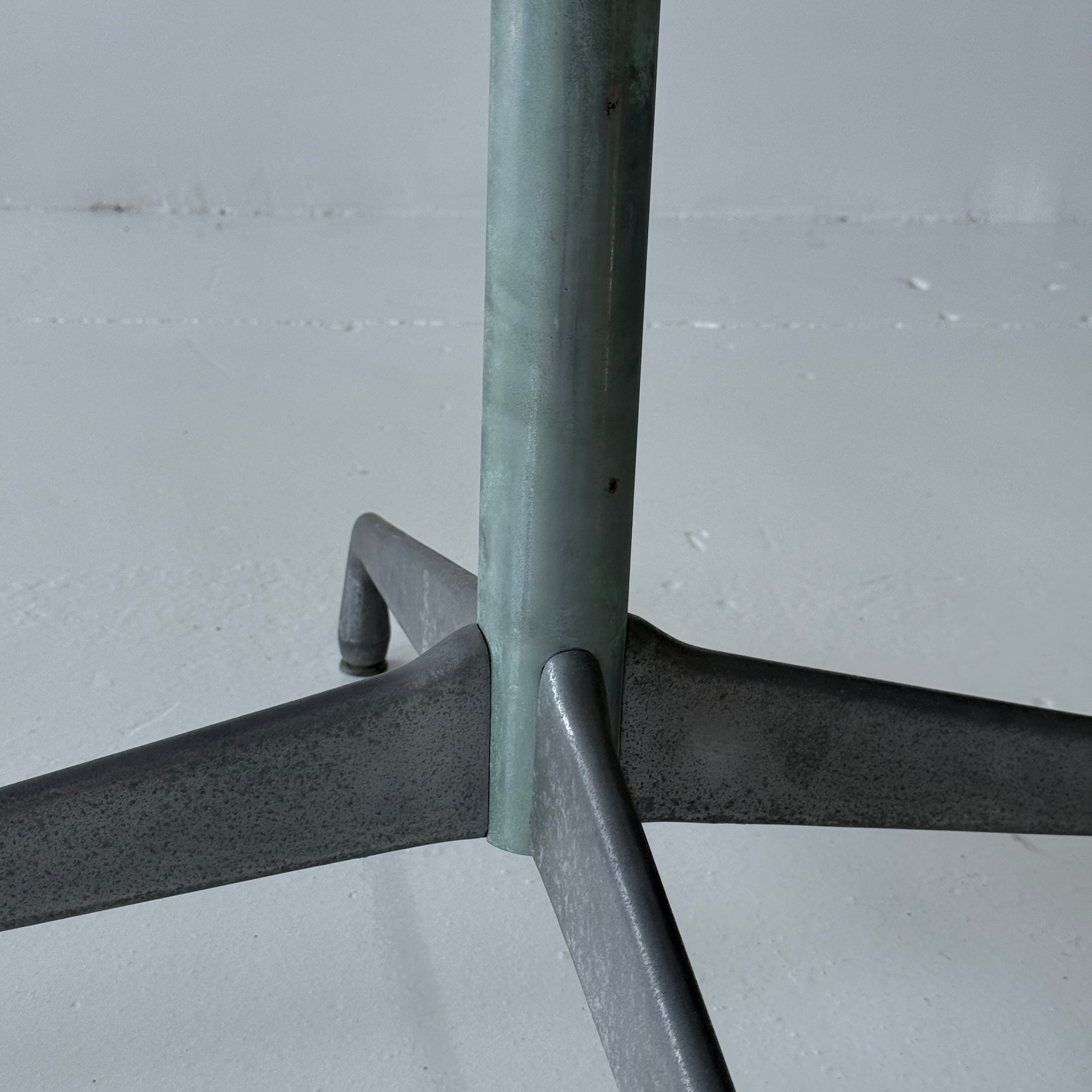 Original Marble Aluminum Group Table by Charles and Ray Eames for Herman Miller