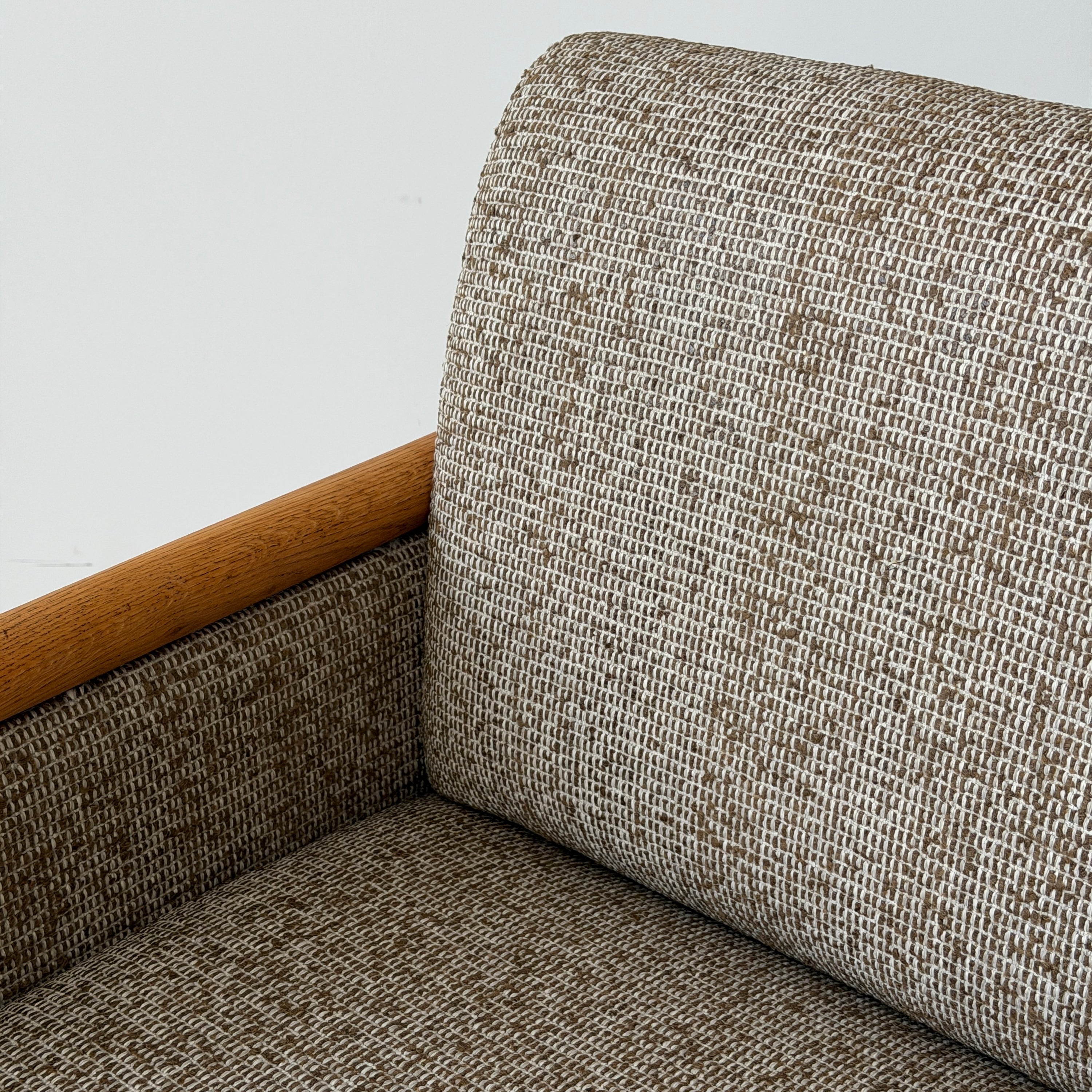 Oak Armchair by Milo Baughman for Thayer Coggin