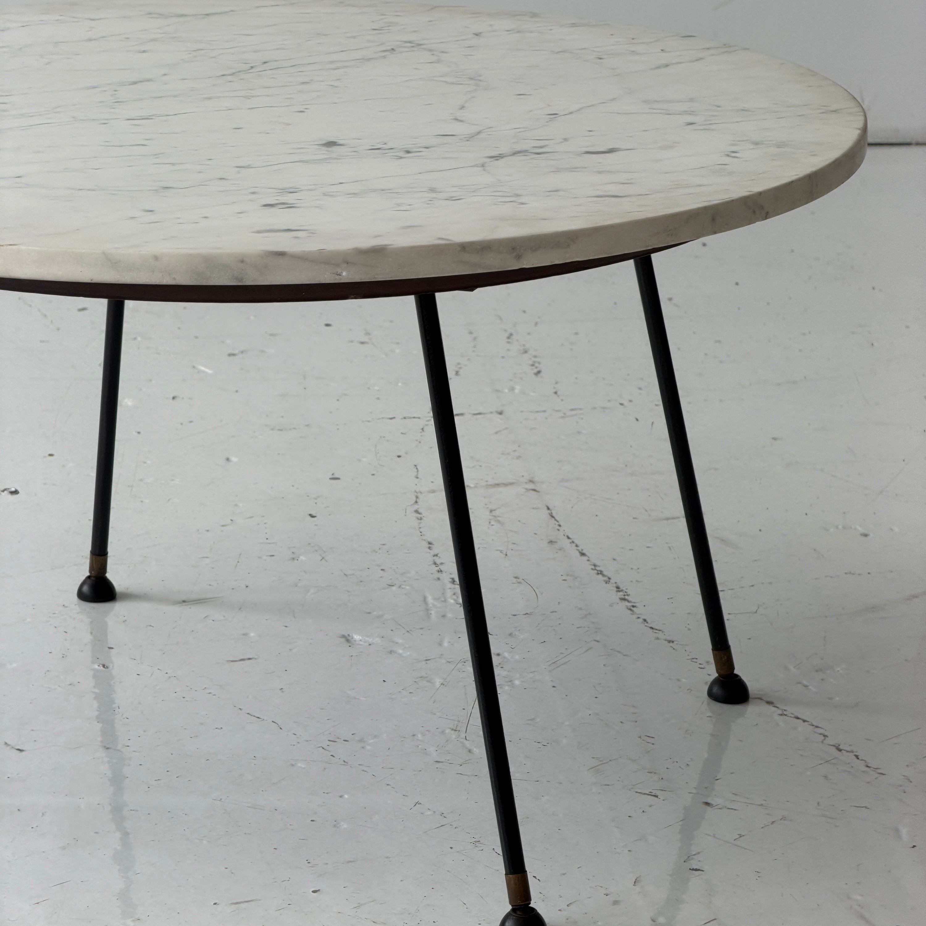 Italian Carrara Marble Coffee Table