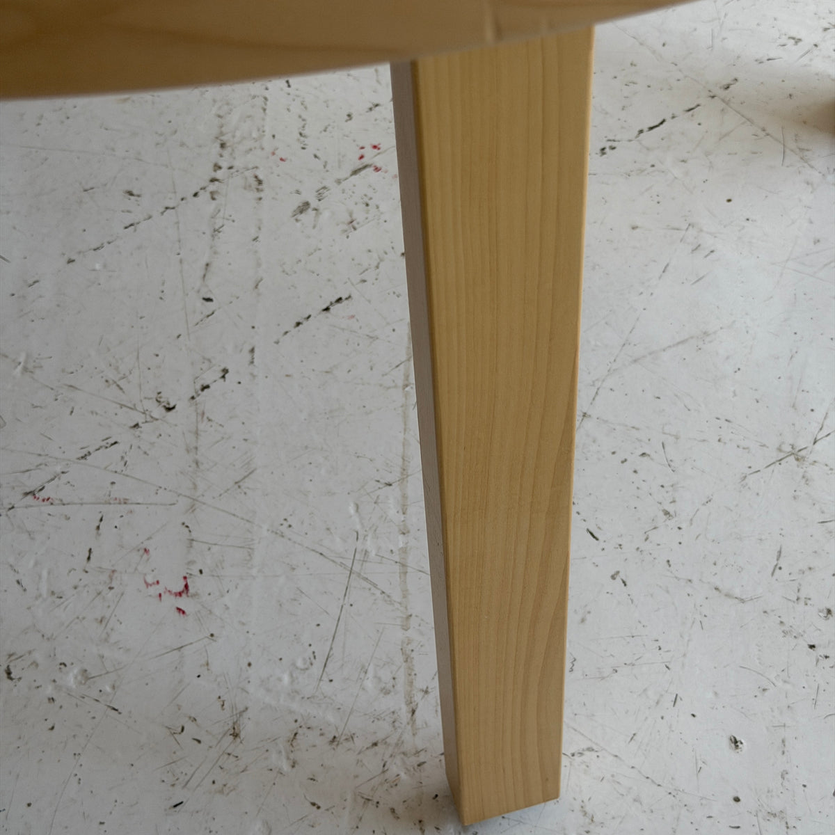 Circular Birch Dining Table by Alvar Aalto for Artek