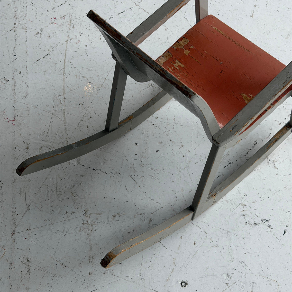 Child’s Plywood Rocking Chair by Eevert Toivonen for Artek