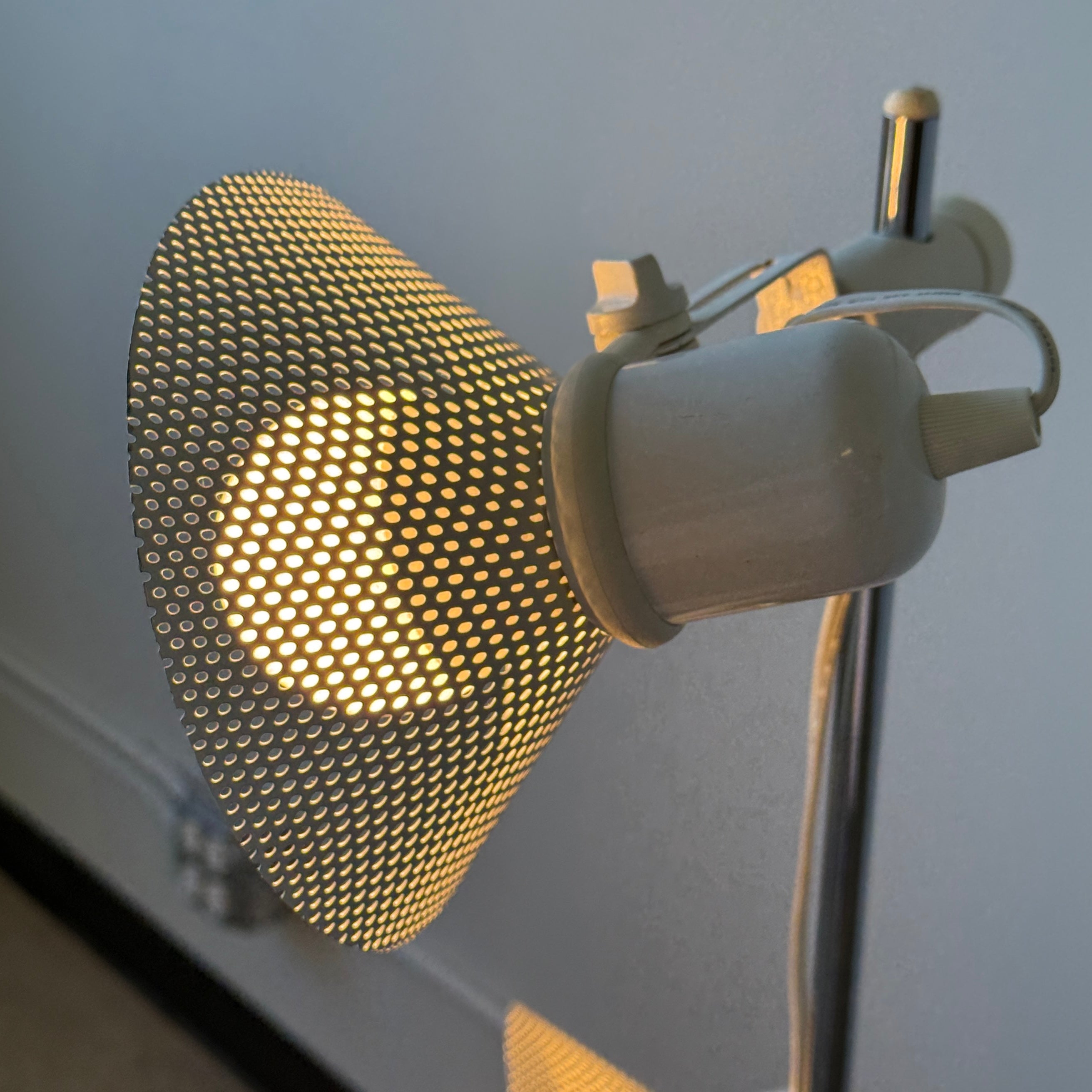 Rezek Style Perforated Floor Lamp