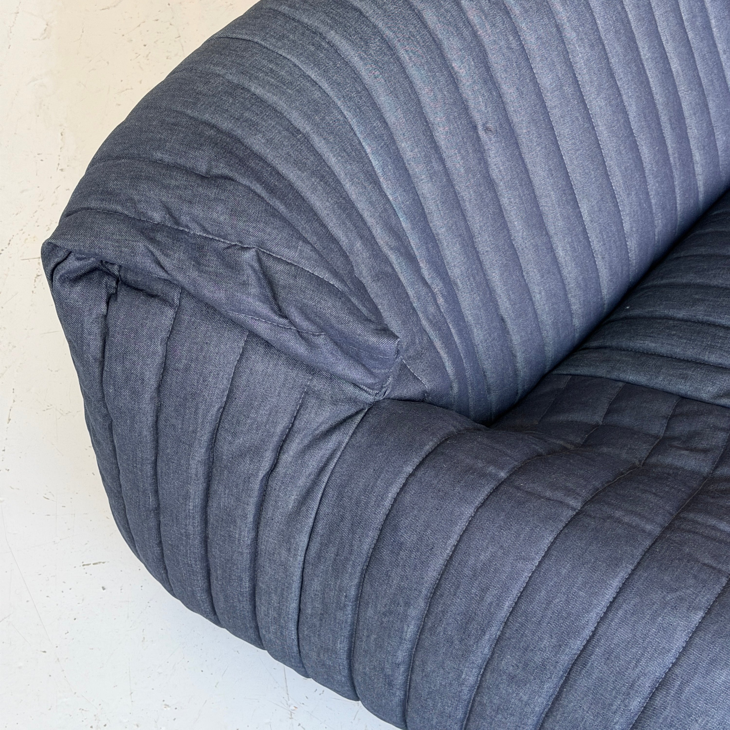 Selvedge Denim Sandra Sofa by Annie Hieronimus for Ligne Roset