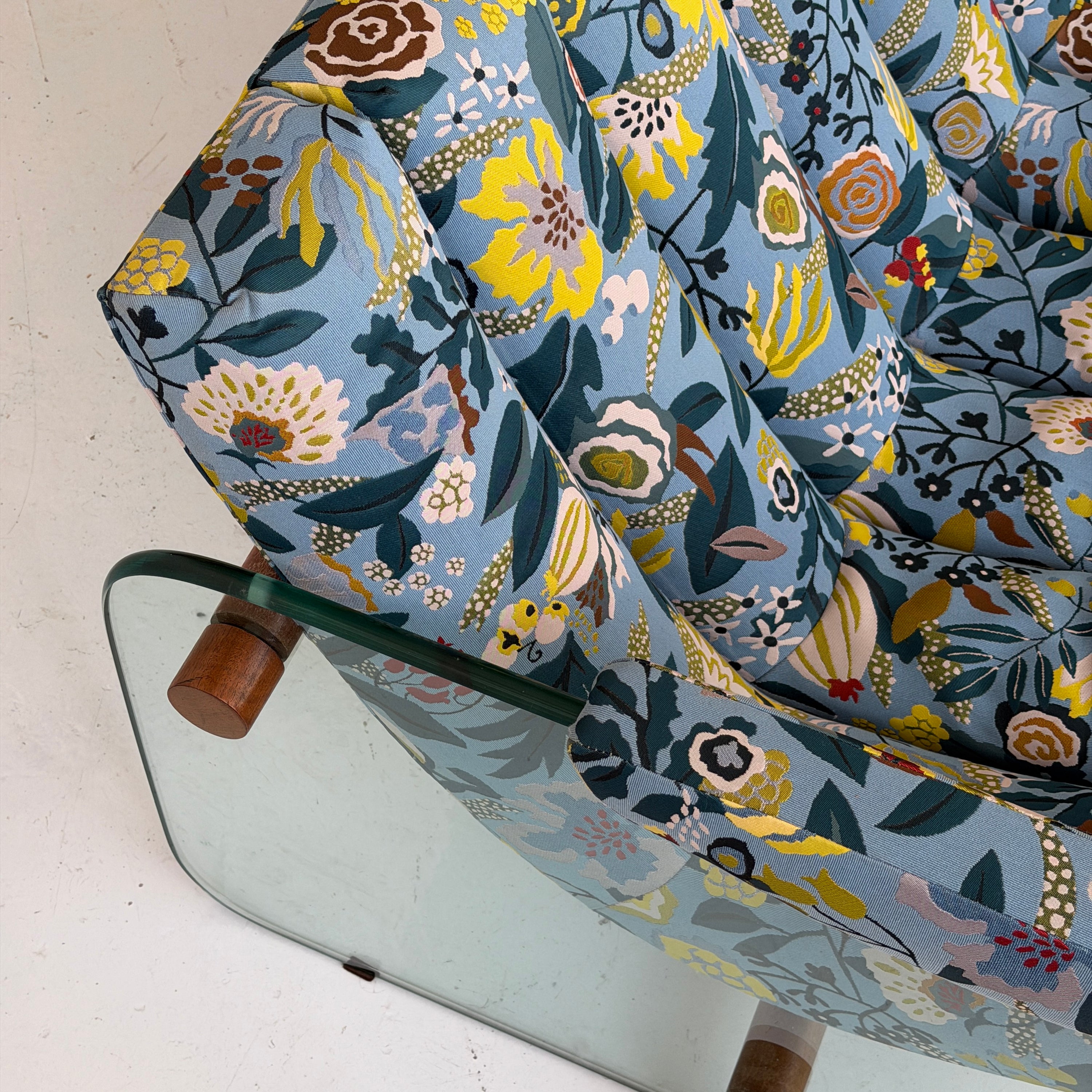 Glass Sofa by Adrian Pearsall for Craft Associates