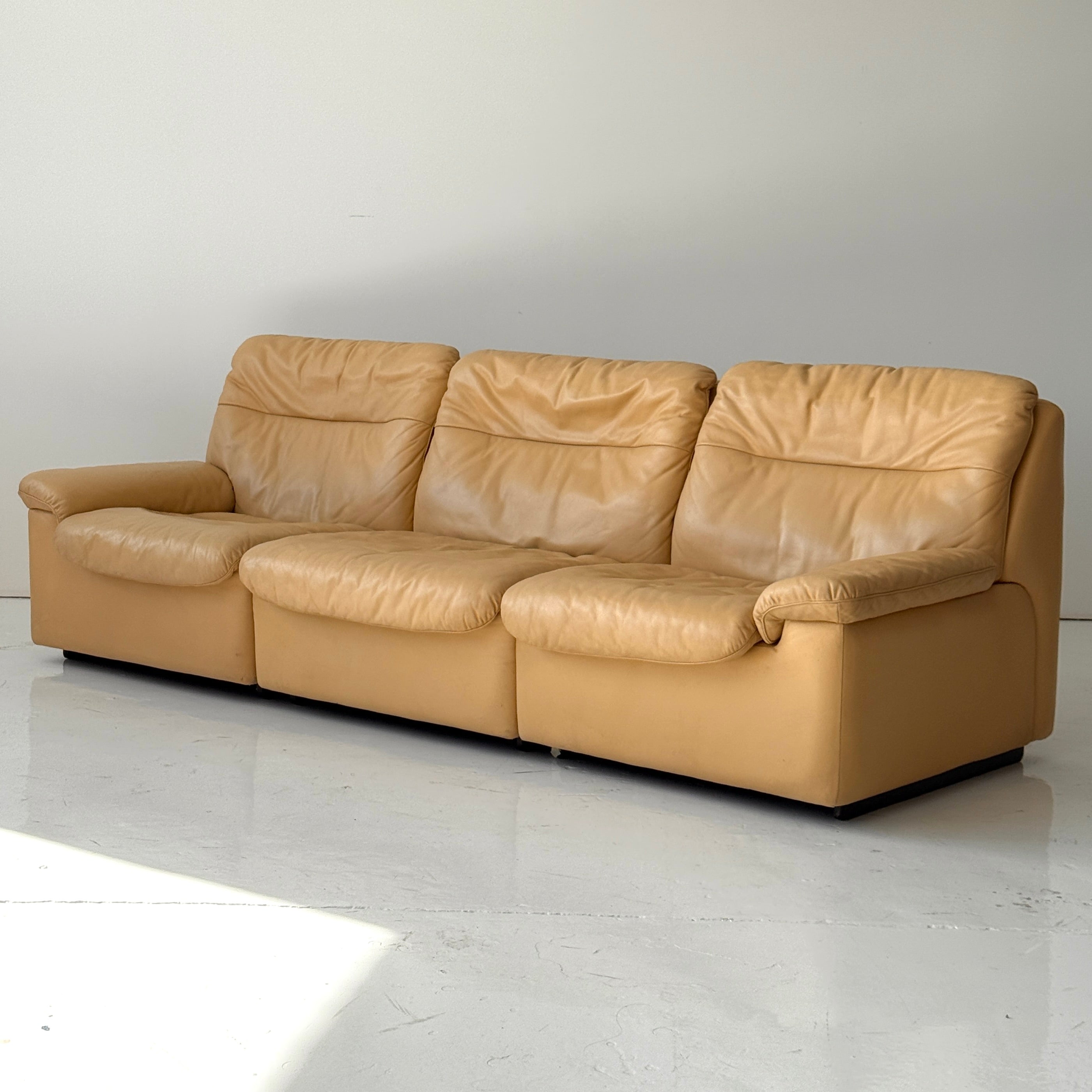 DS-66 Leather Sofa by De Sede
