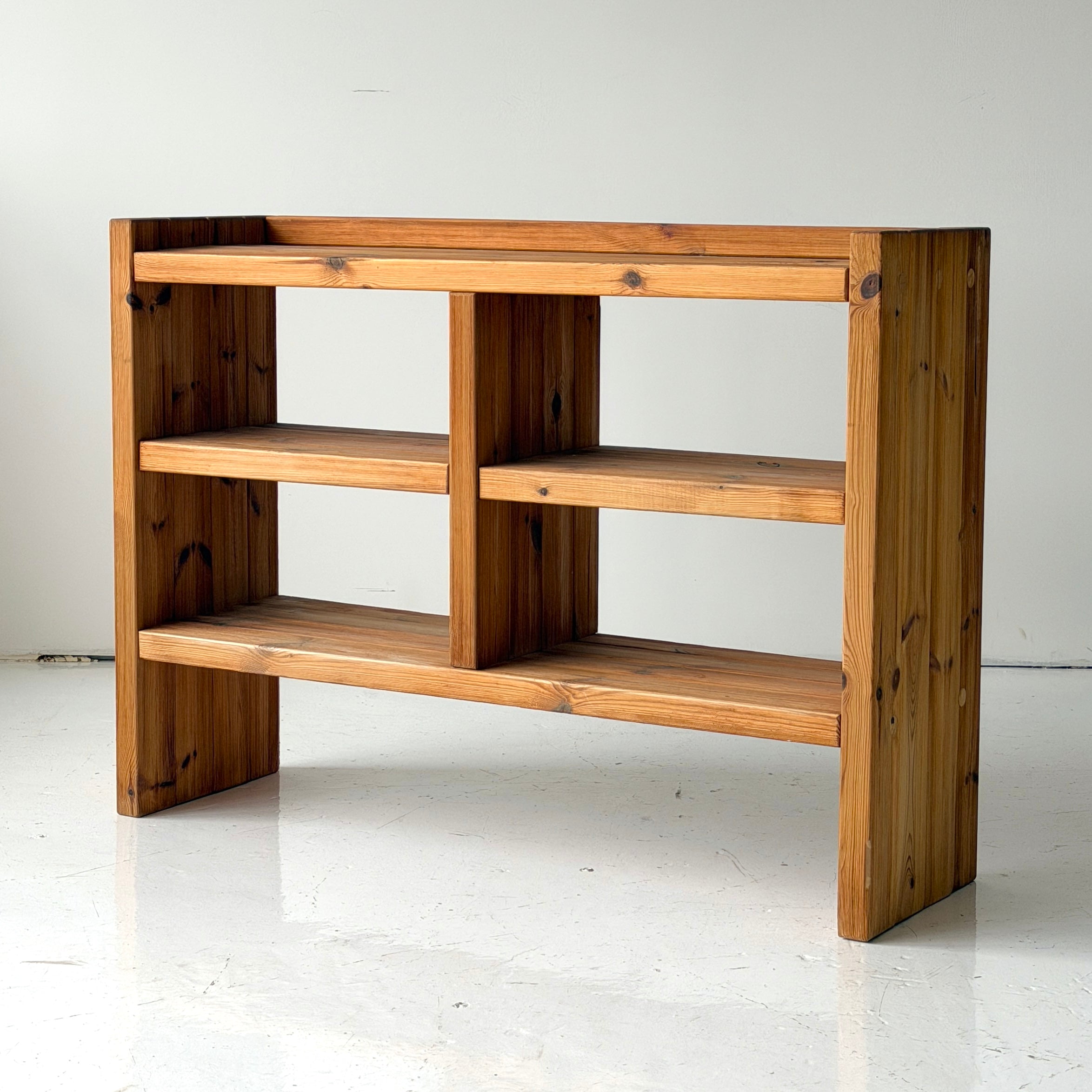 Christian IV Danish Pine Shelf by Hans Frydendal