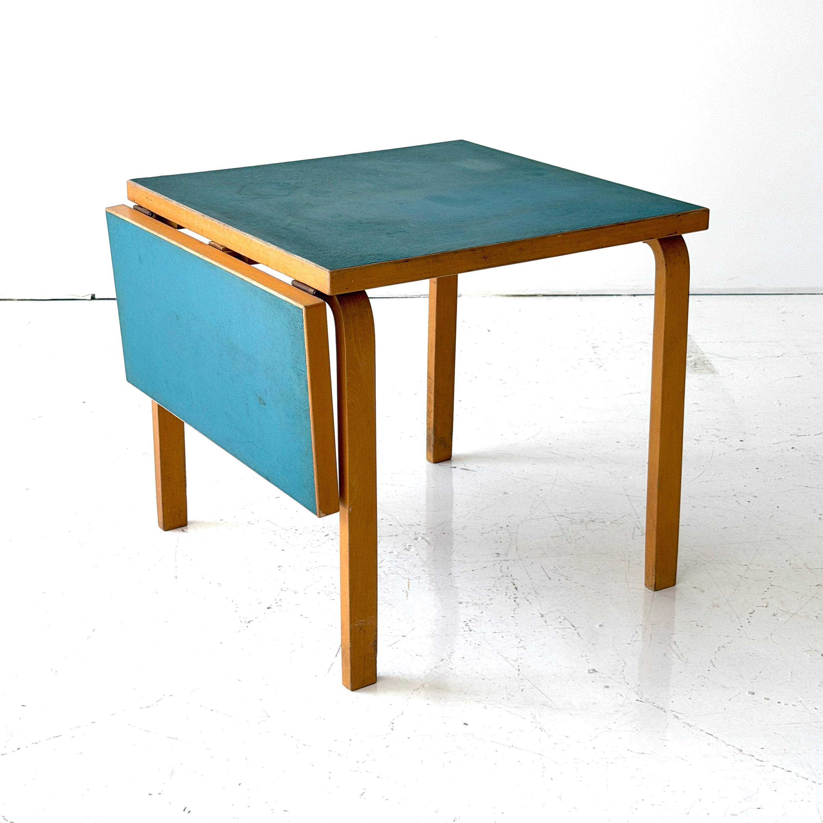 DL82 Drop Leaf Dining Table by Alvar Aalto for Artek