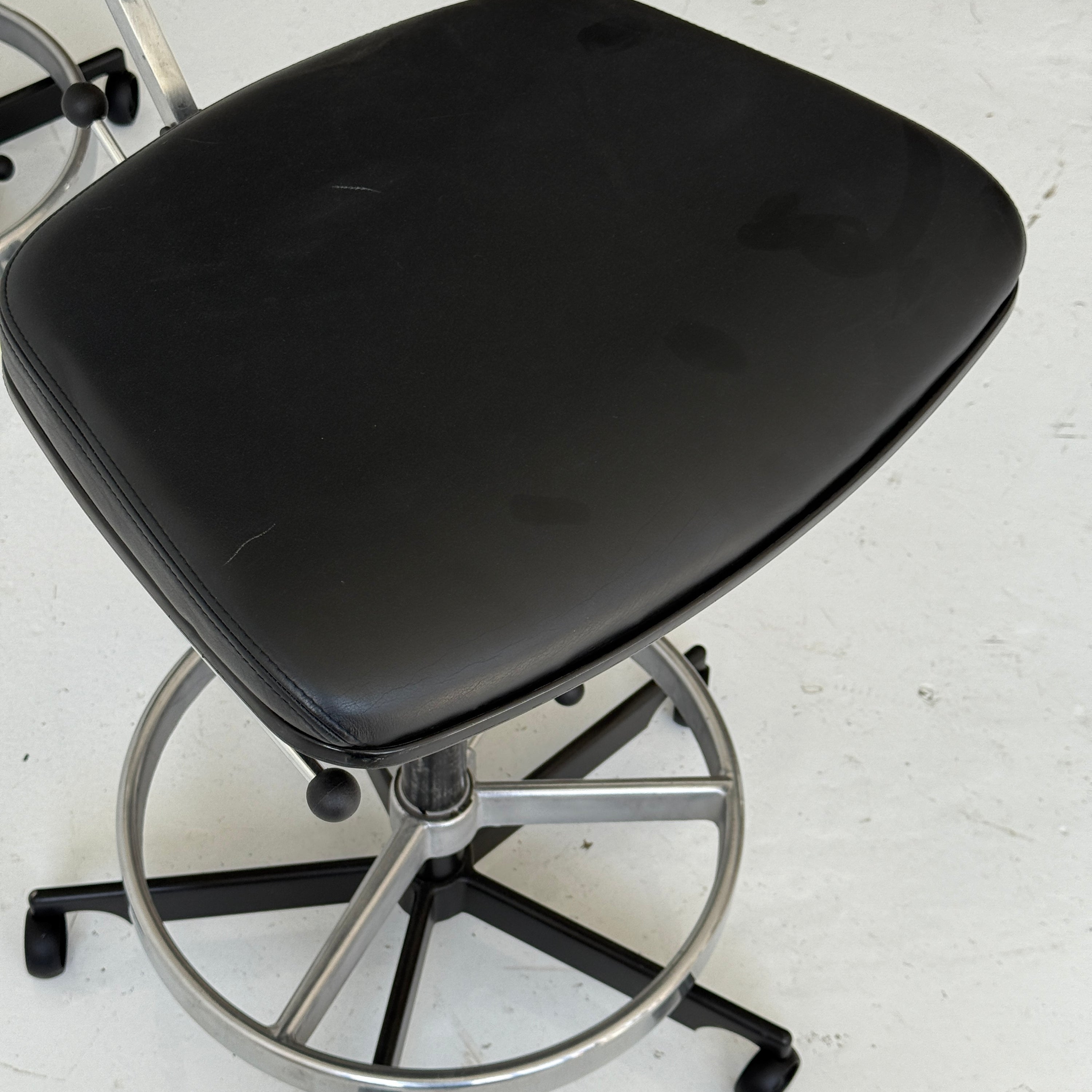 Kevi Drafting Stools by Jorgen Rasmussen for Fritz Hansen