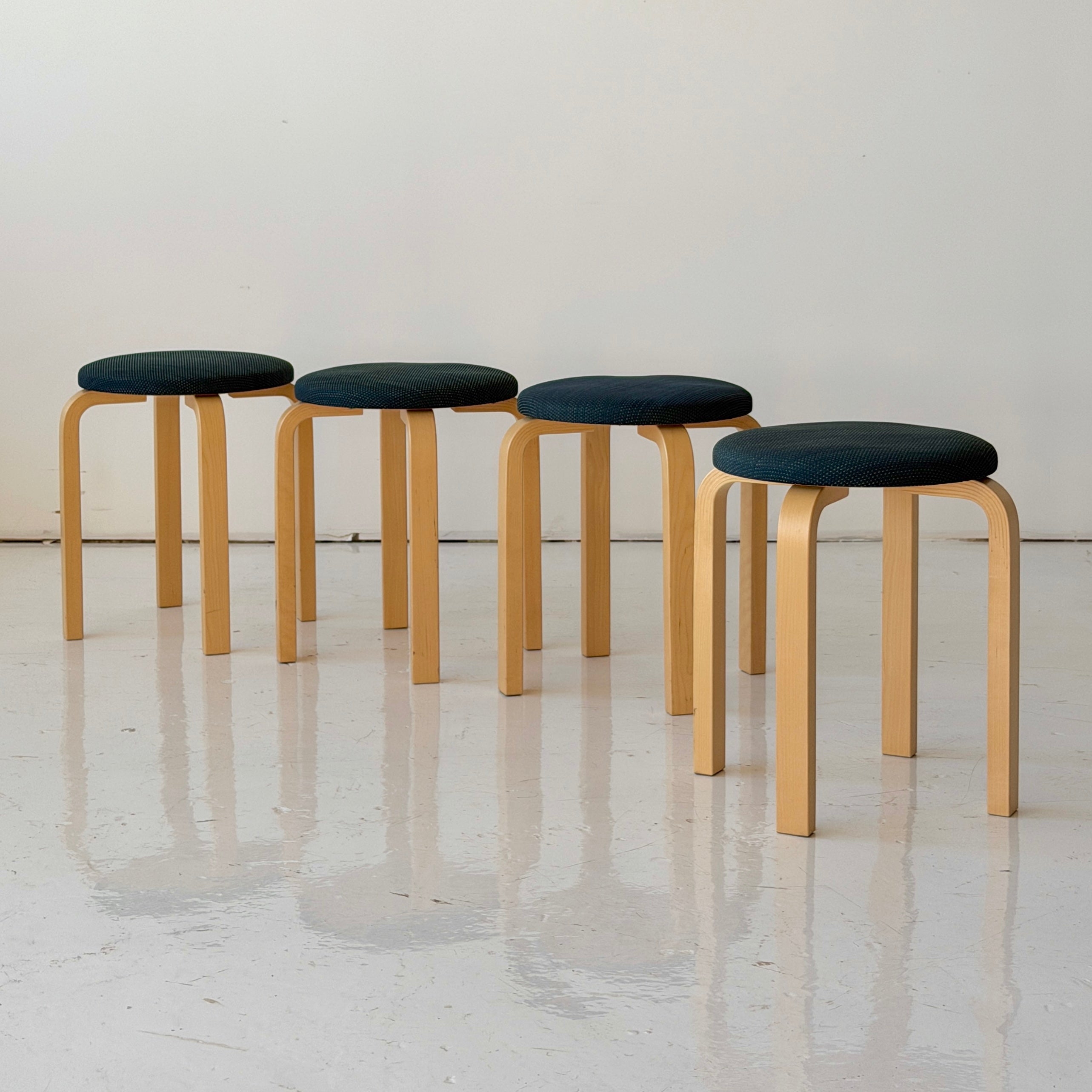 Stool E60 by Alvar Aalto for Artek