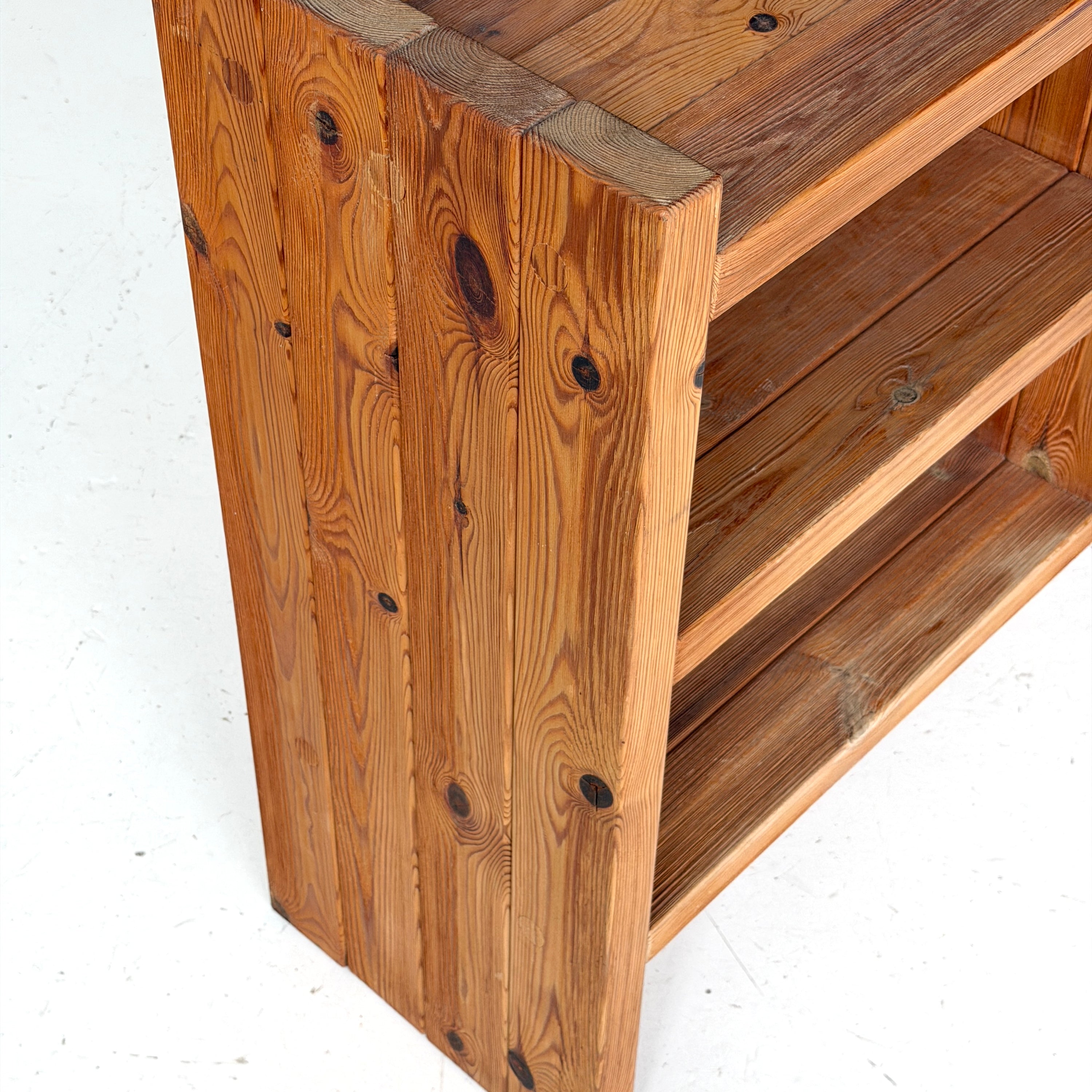 Christian IV Danish Pine Shelf by Hans Frydendal