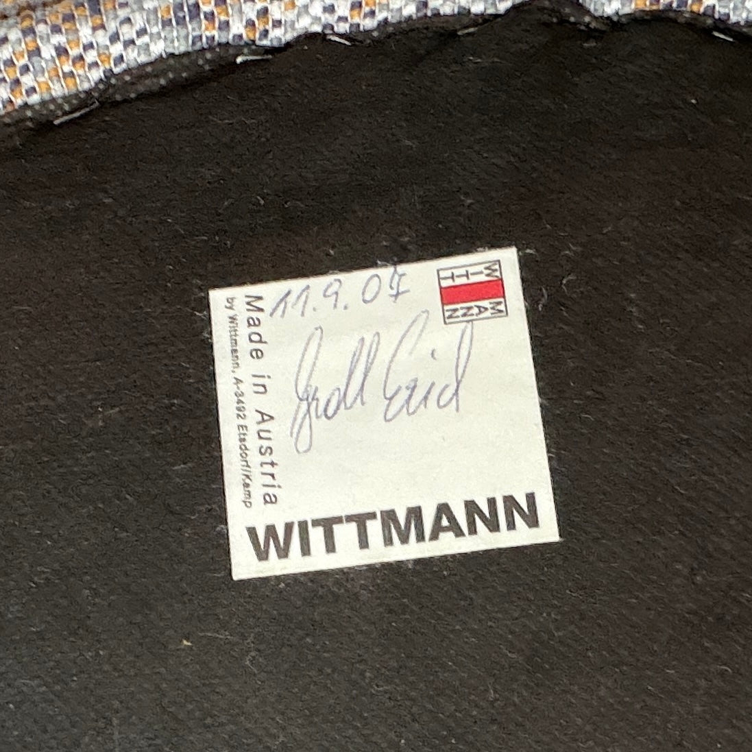 Asymmetrical Club Chairs by Wittman
