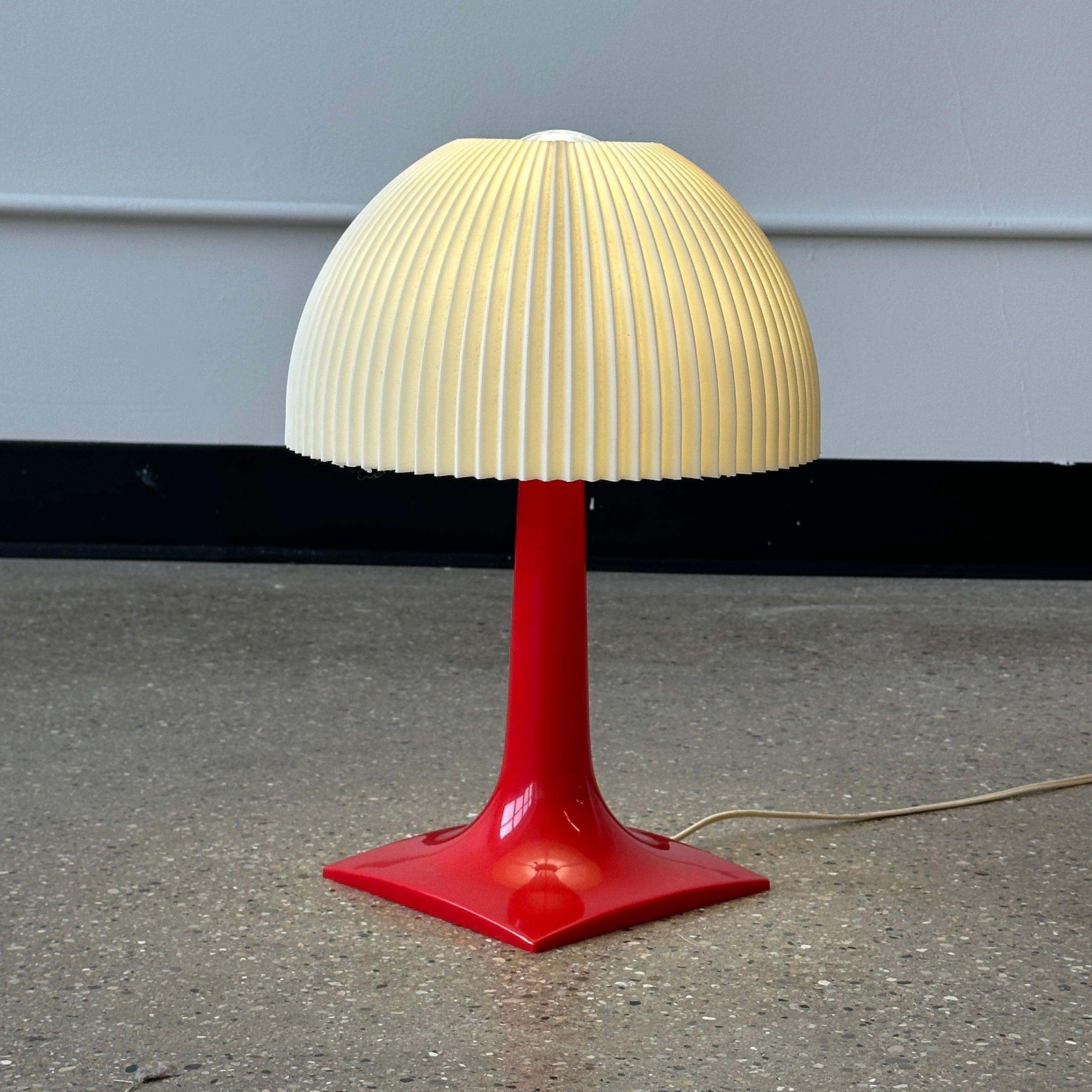 Space Age Plastic Mushroom Lamp