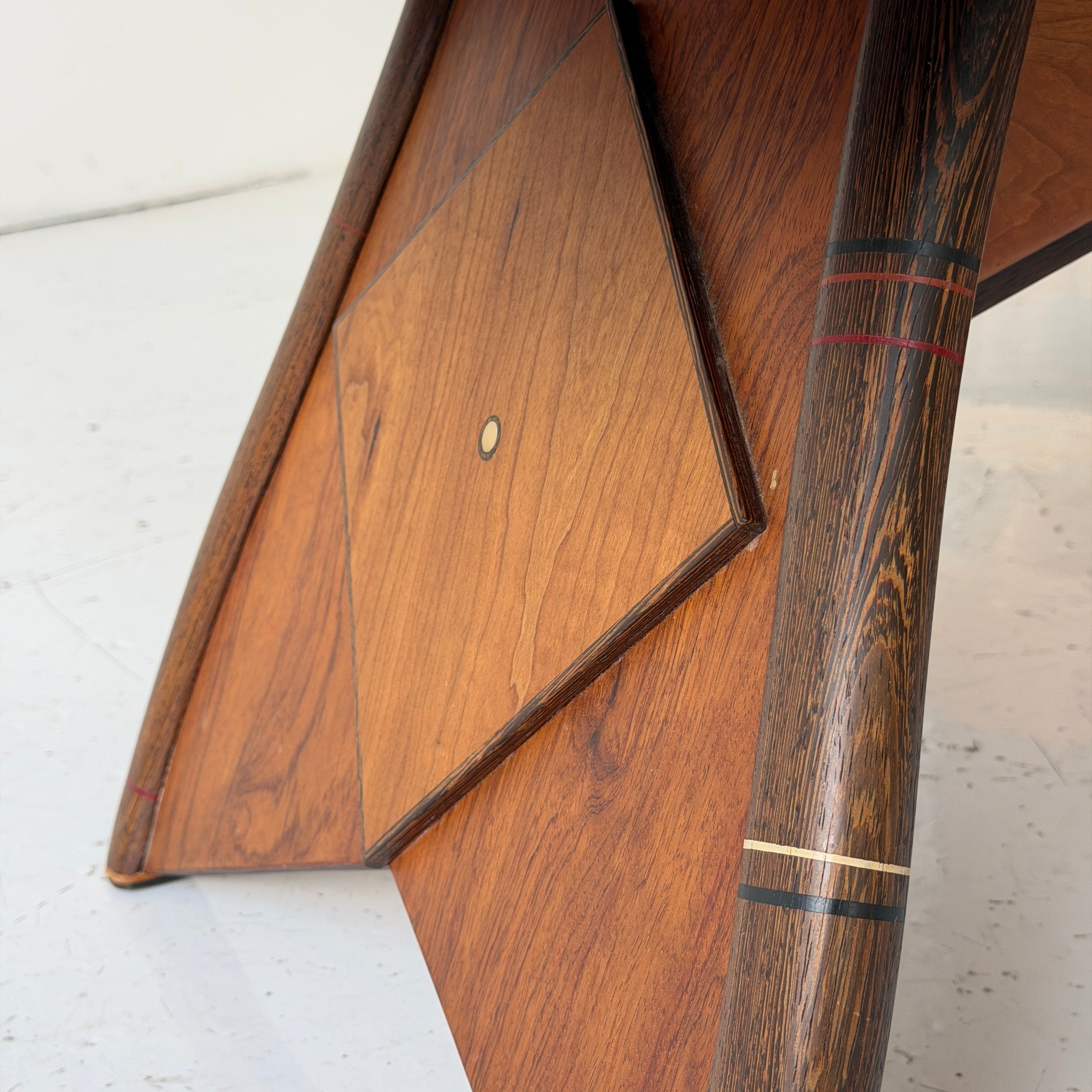 Inlaid Studio Made Coffee Table by Steven Spiro