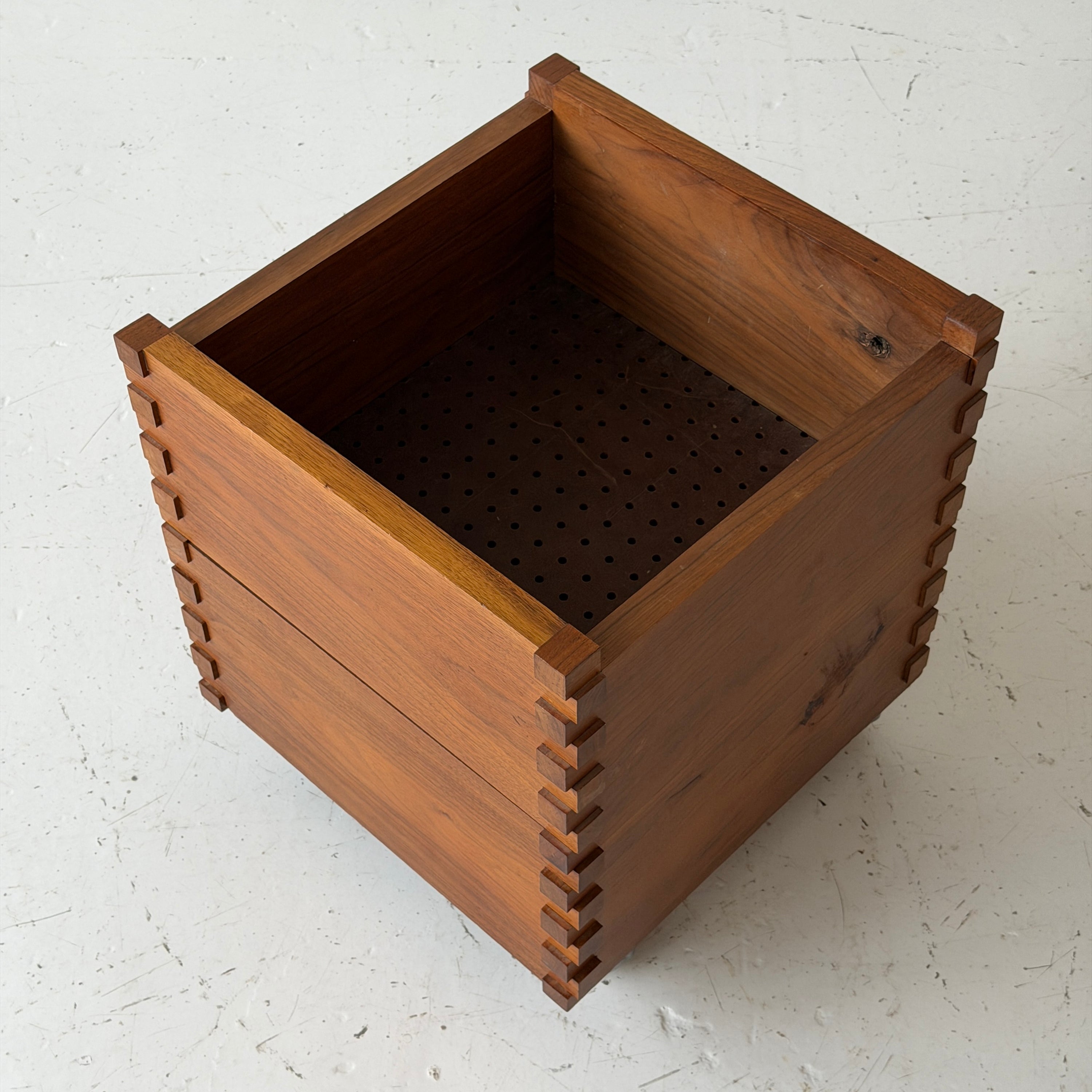 Studio Made Cube Wooden Side Table