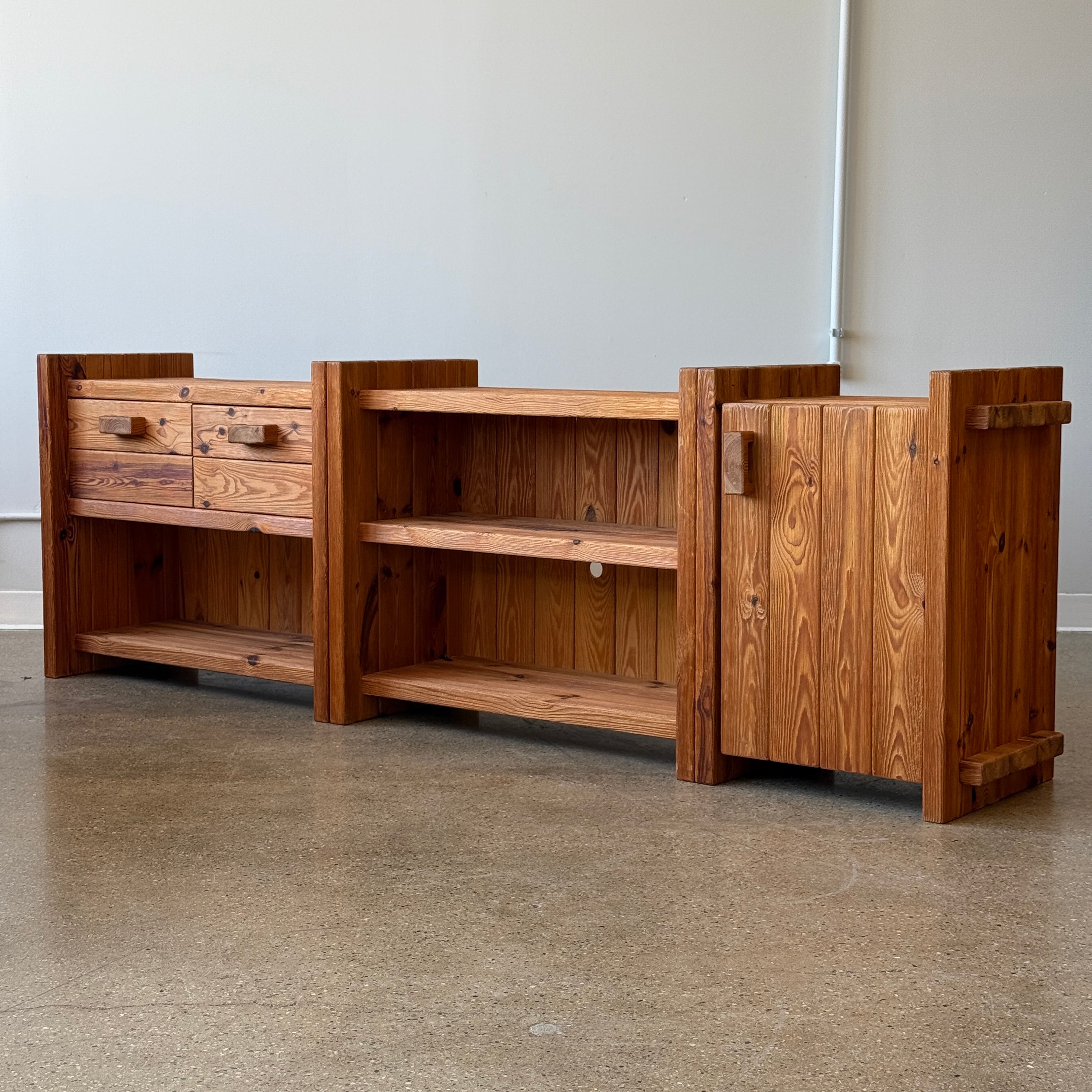 Christian IV Danish Pine Modular System by Hans Frydendal