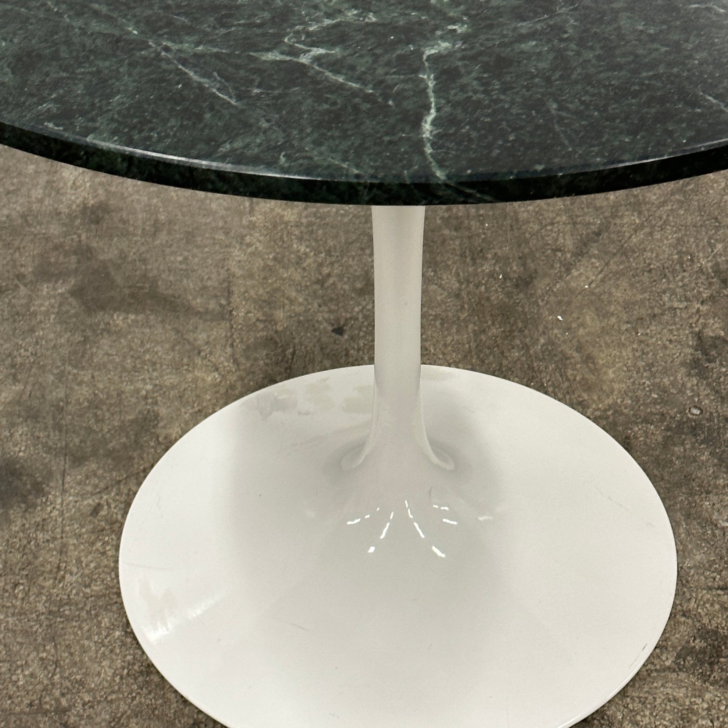 Green Marble Tulip Dining Table by Eero Saarinen for Knoll