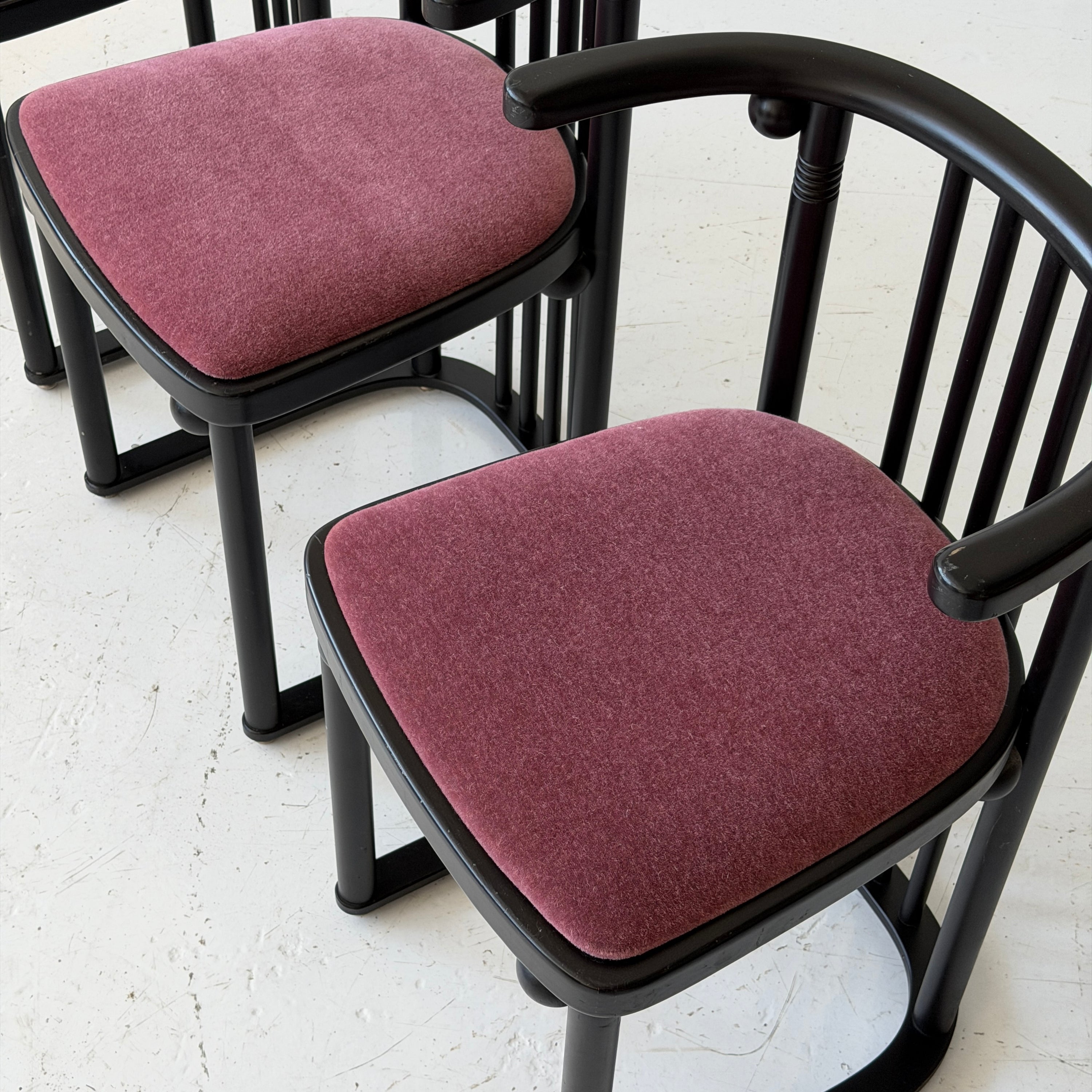 Fledermaus Chairs by Josef Hoffman for Wittman