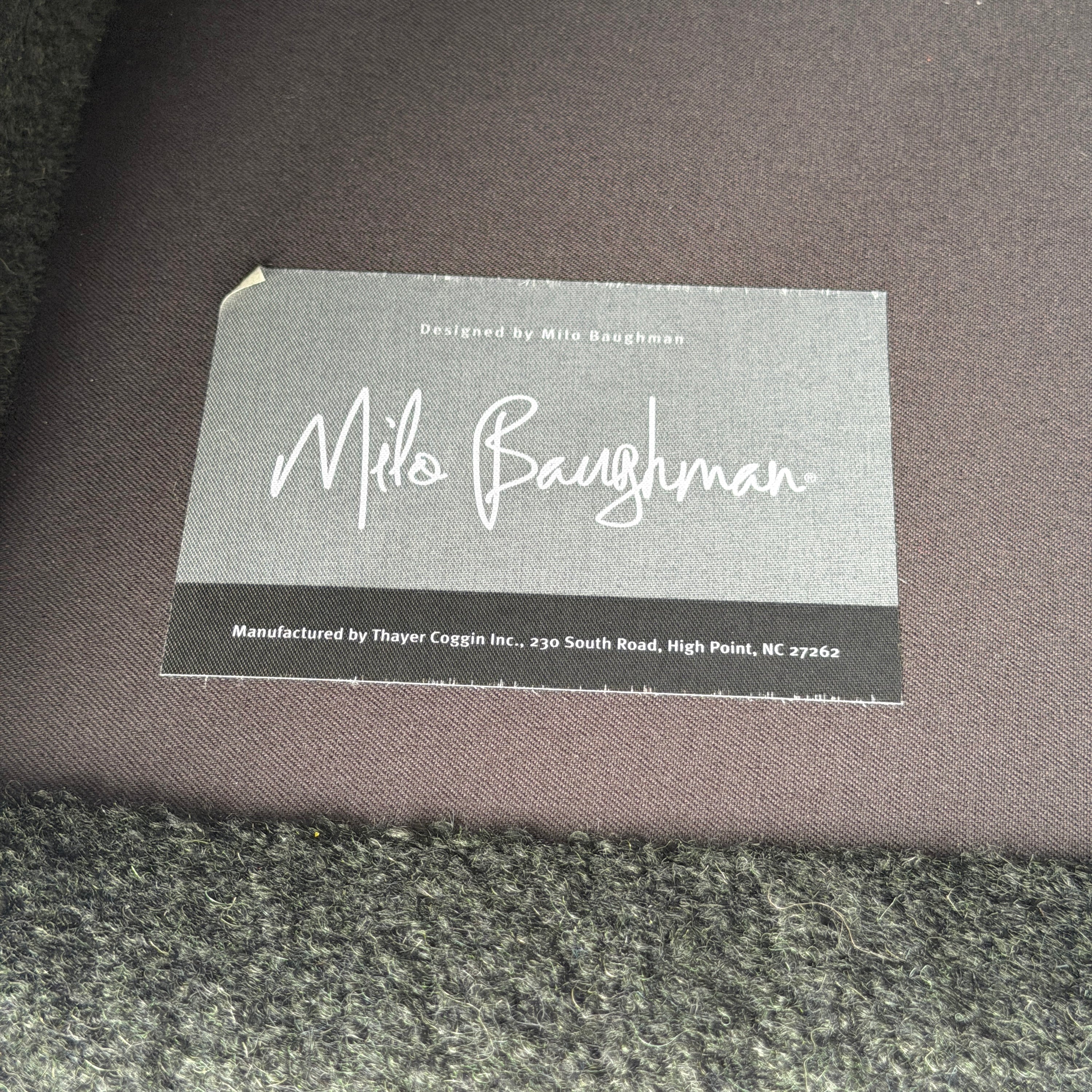 No. 989 T-Back Lounge Chair by Milo Baughman for Thayer Coggin