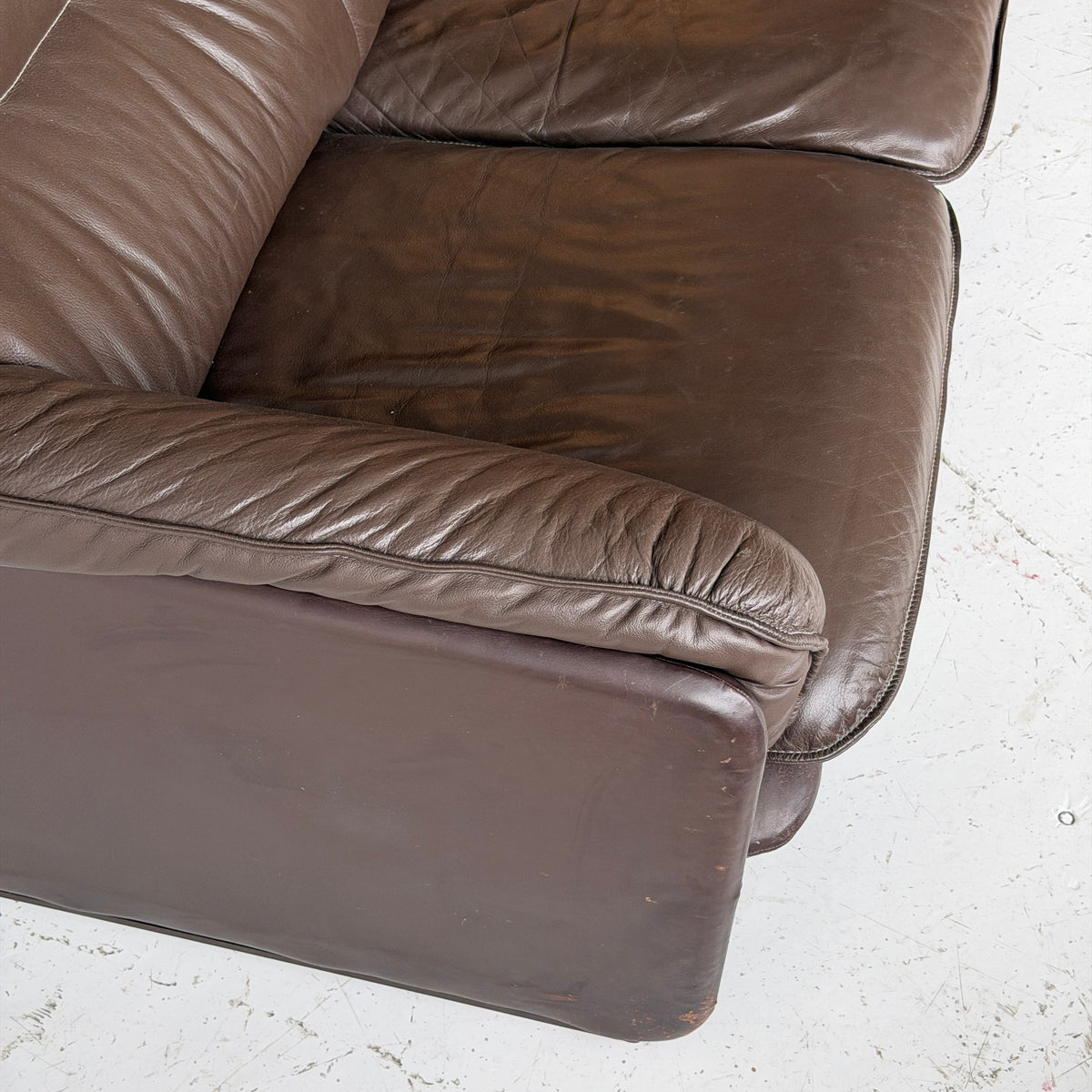 DS-16 Leather Sofa by De Sede