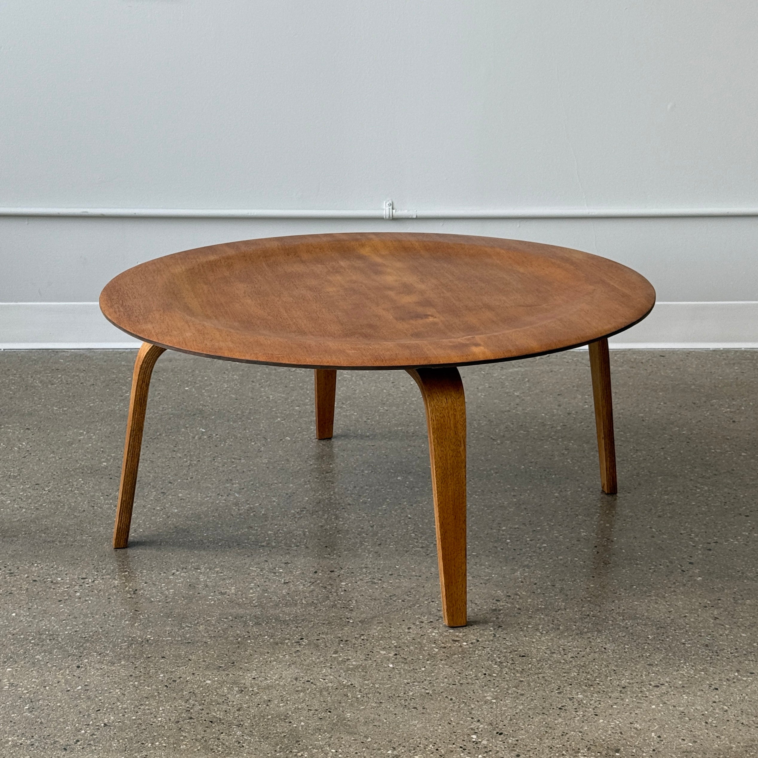 Circular Table Wood (CTW) by Charles & Ray Eames for Herman Miller