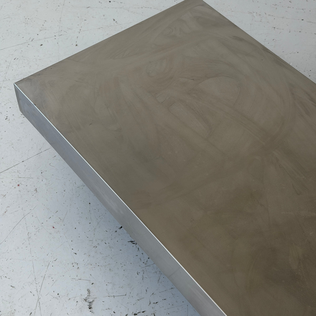 Stainless Steel Modern Coffee Table