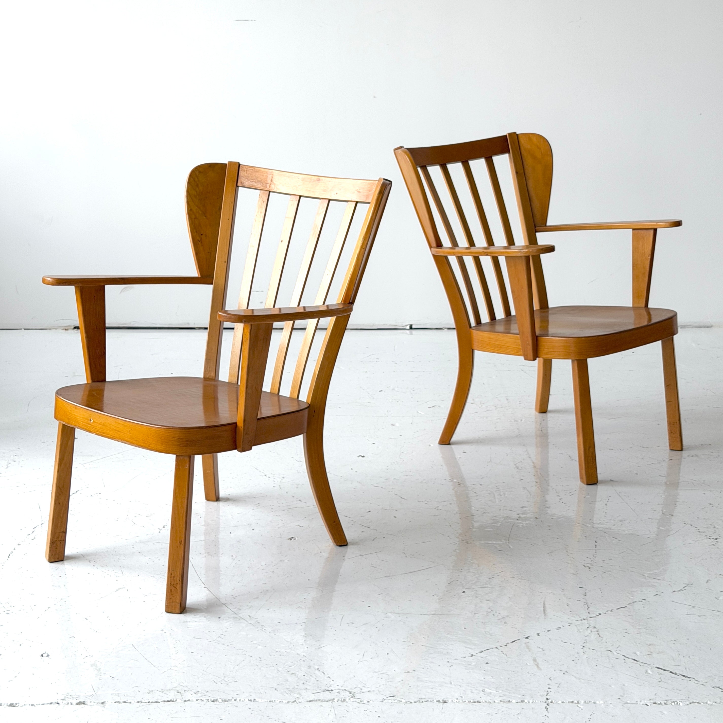 Canada Lounge Chairs by Christian Hansen for Fritz Hansen
