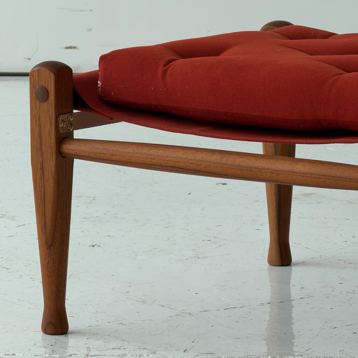 Safari Ottoman by Kaare Klint for Carl Hansen