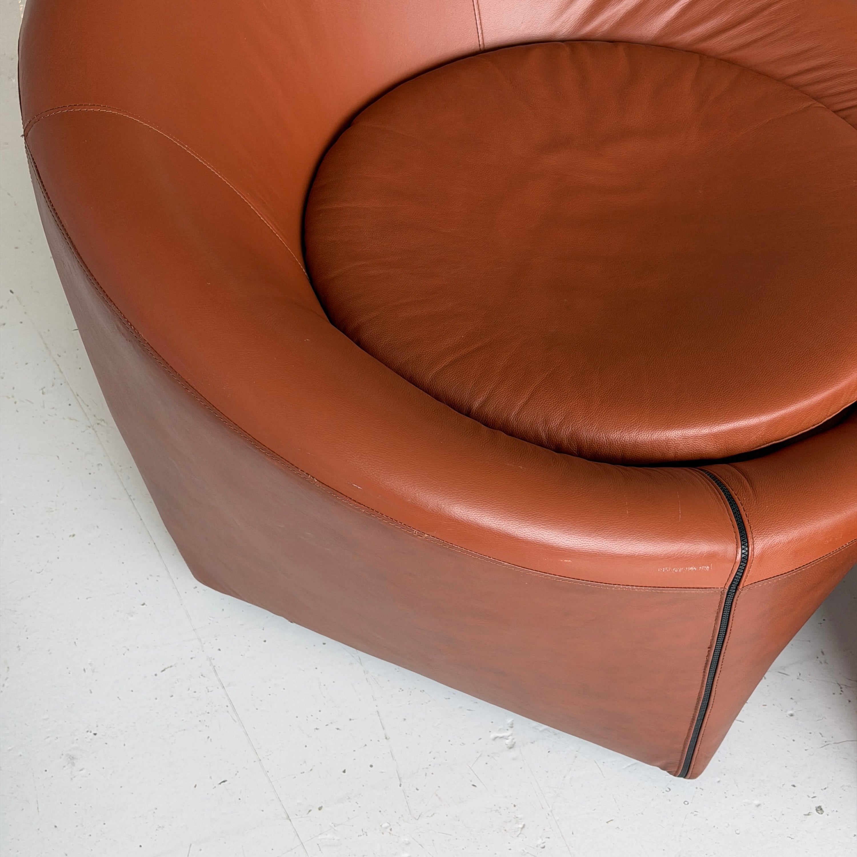 Capri Chair + Ottoman by Minotti