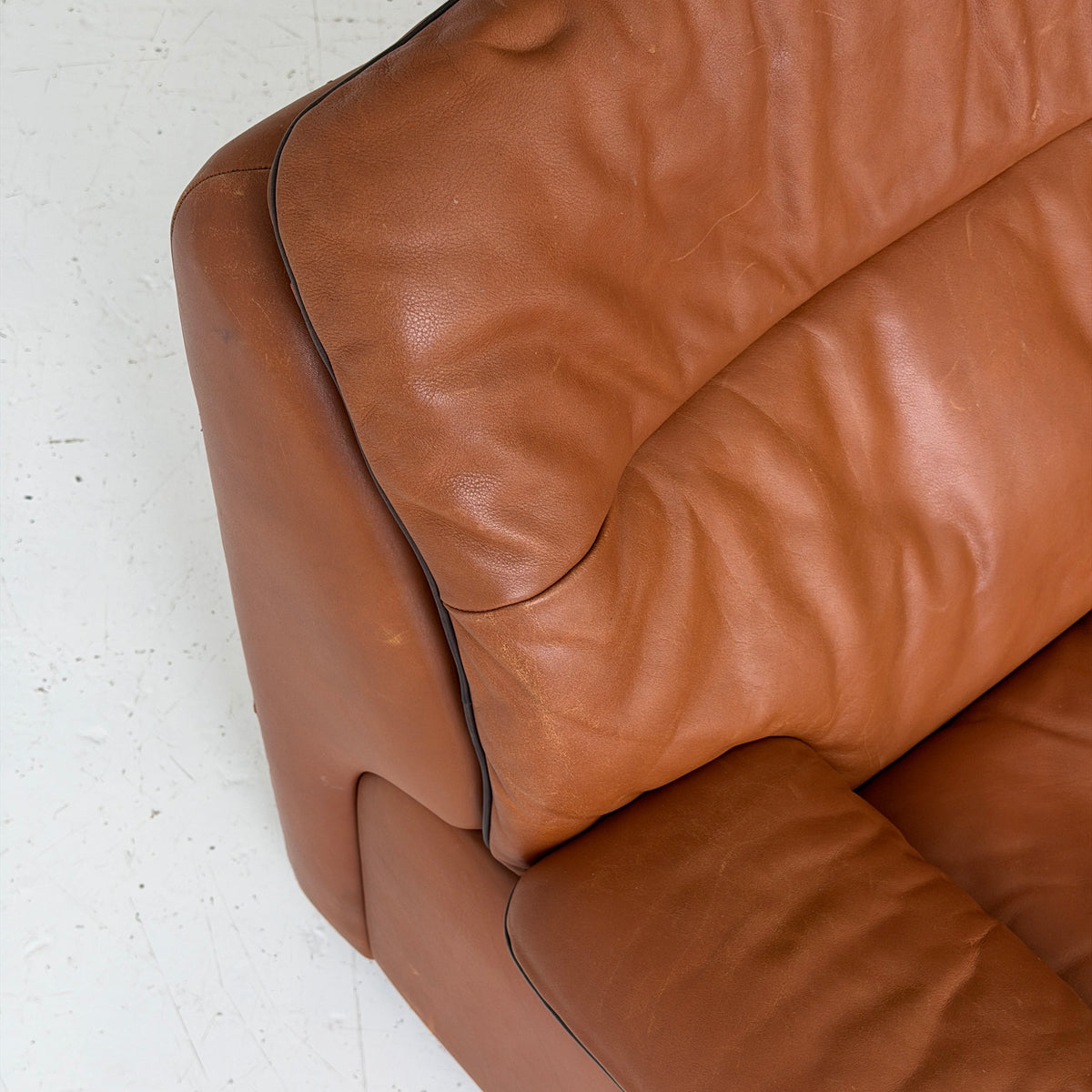 DS-66 Leather Sofa by De Sede