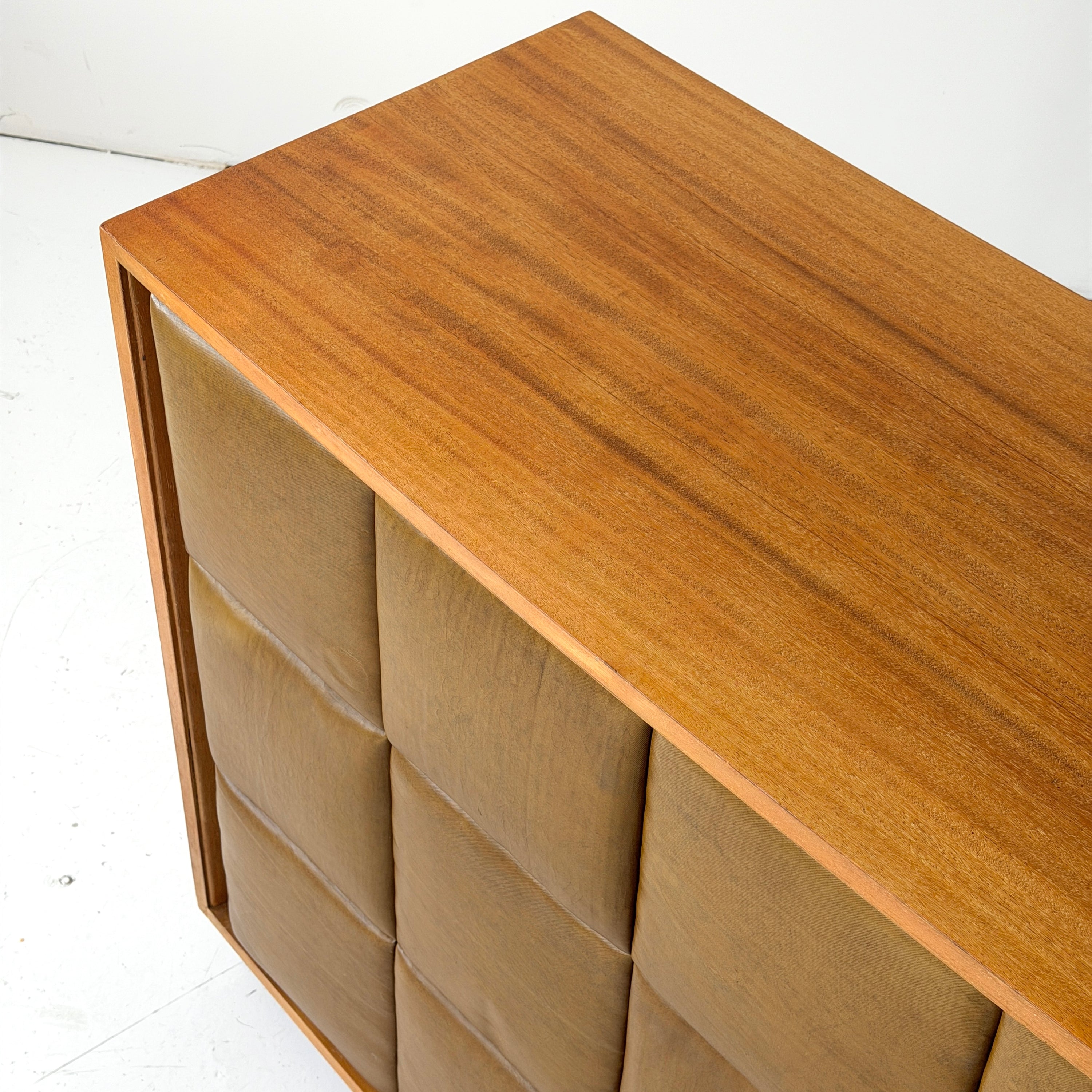 Mahogany Art Deco Dresser by Gilbert Rohde for Herman Miller