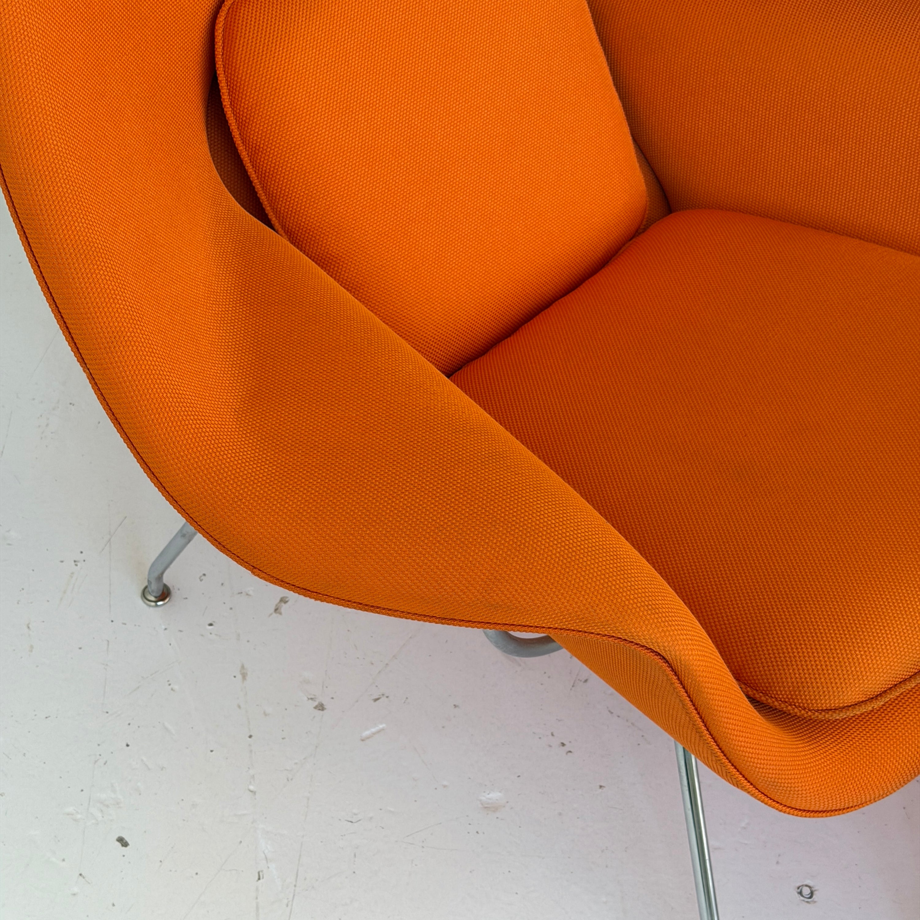 Womb Chair + Ottoman by Eero Saarinen for Knoll