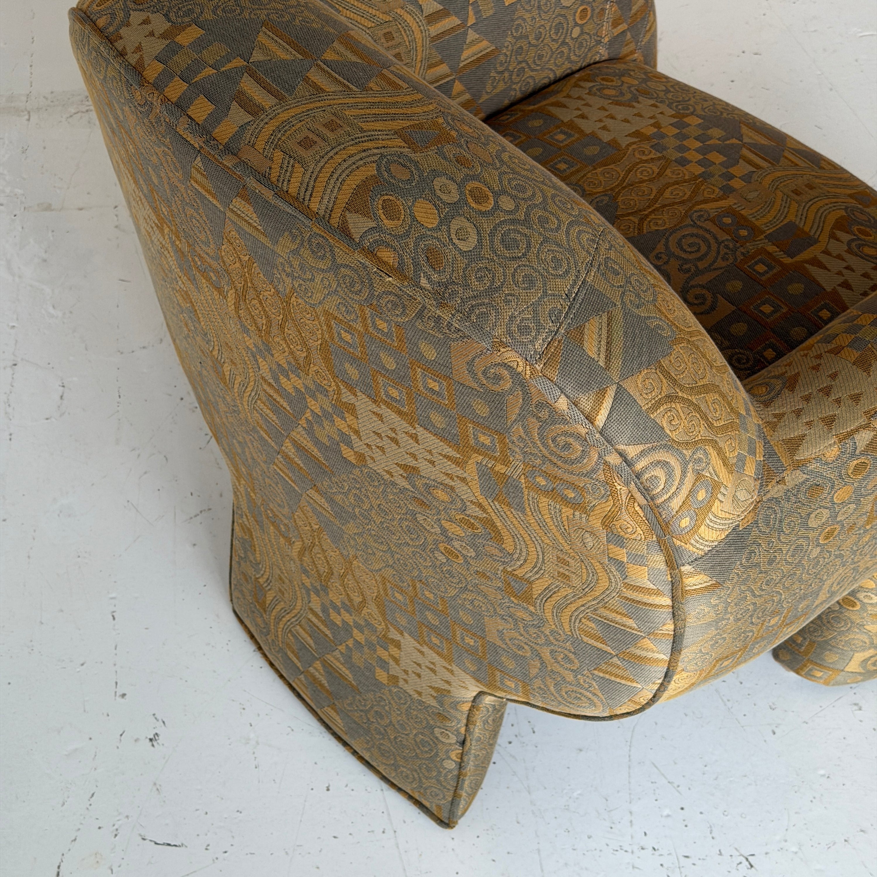 Tri Leg Postmodern Lounge Chairs by Preview