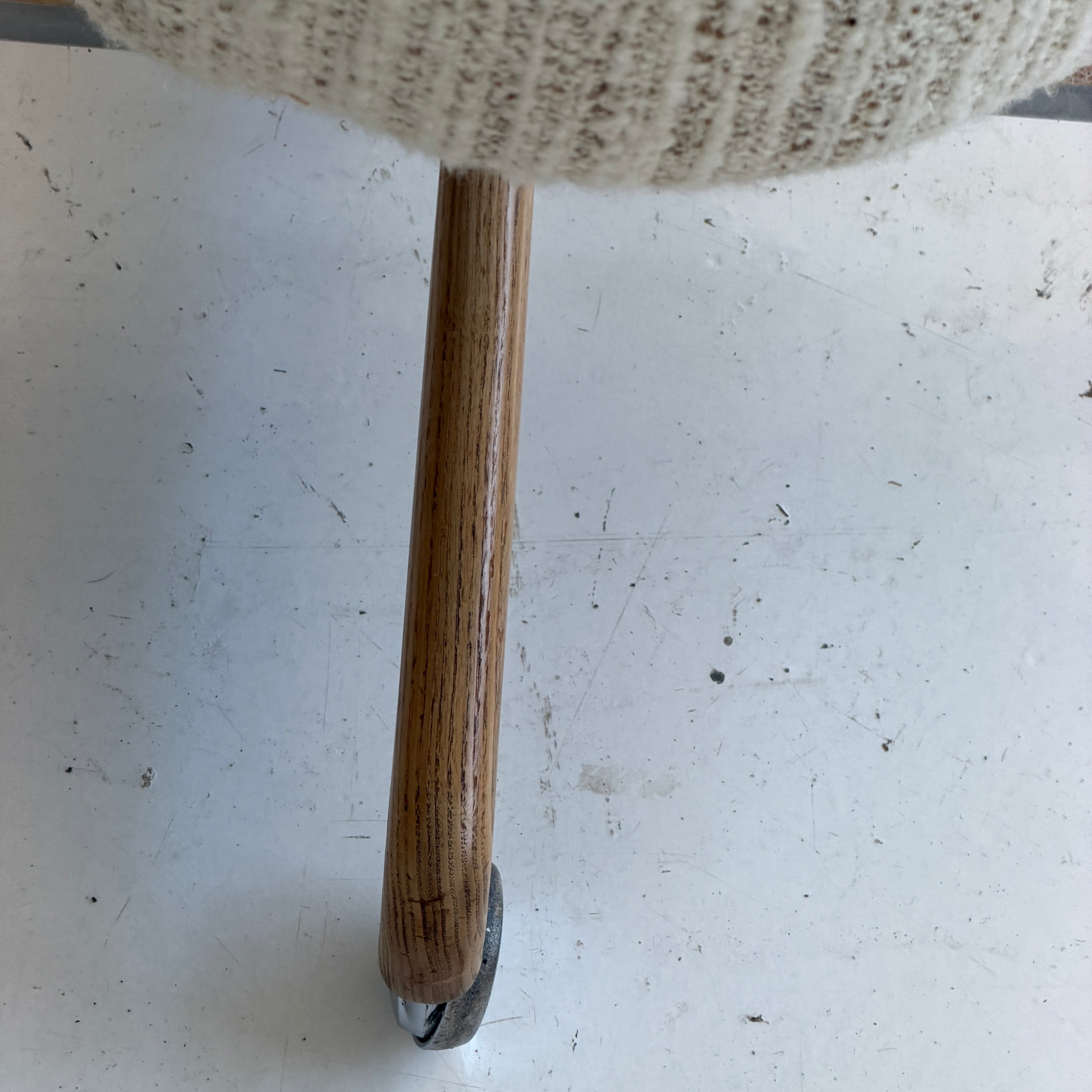 Bentwood Swivel Desk Chair by Ward Bennett