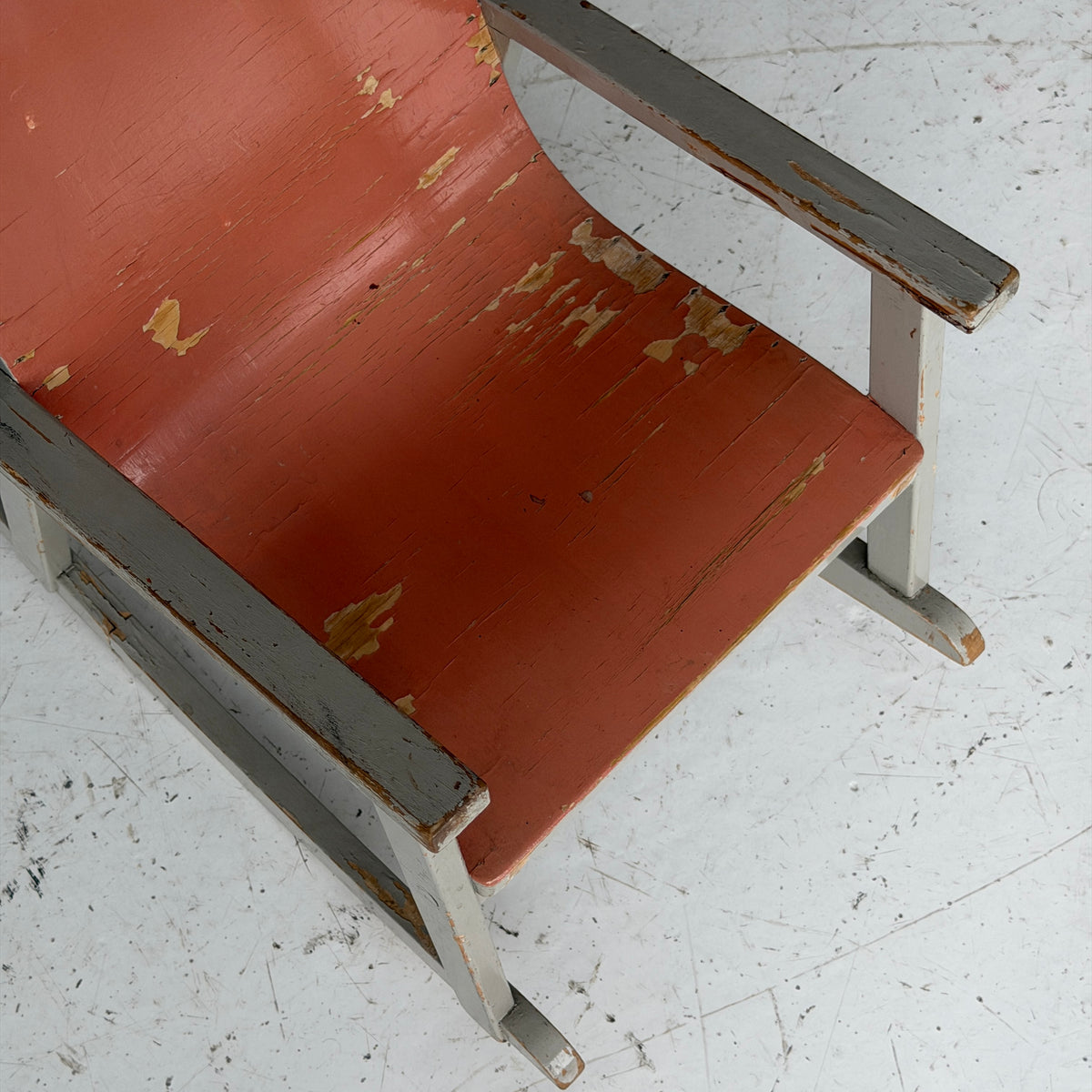 Child’s Plywood Rocking Chair by Eevert Toivonen for Artek