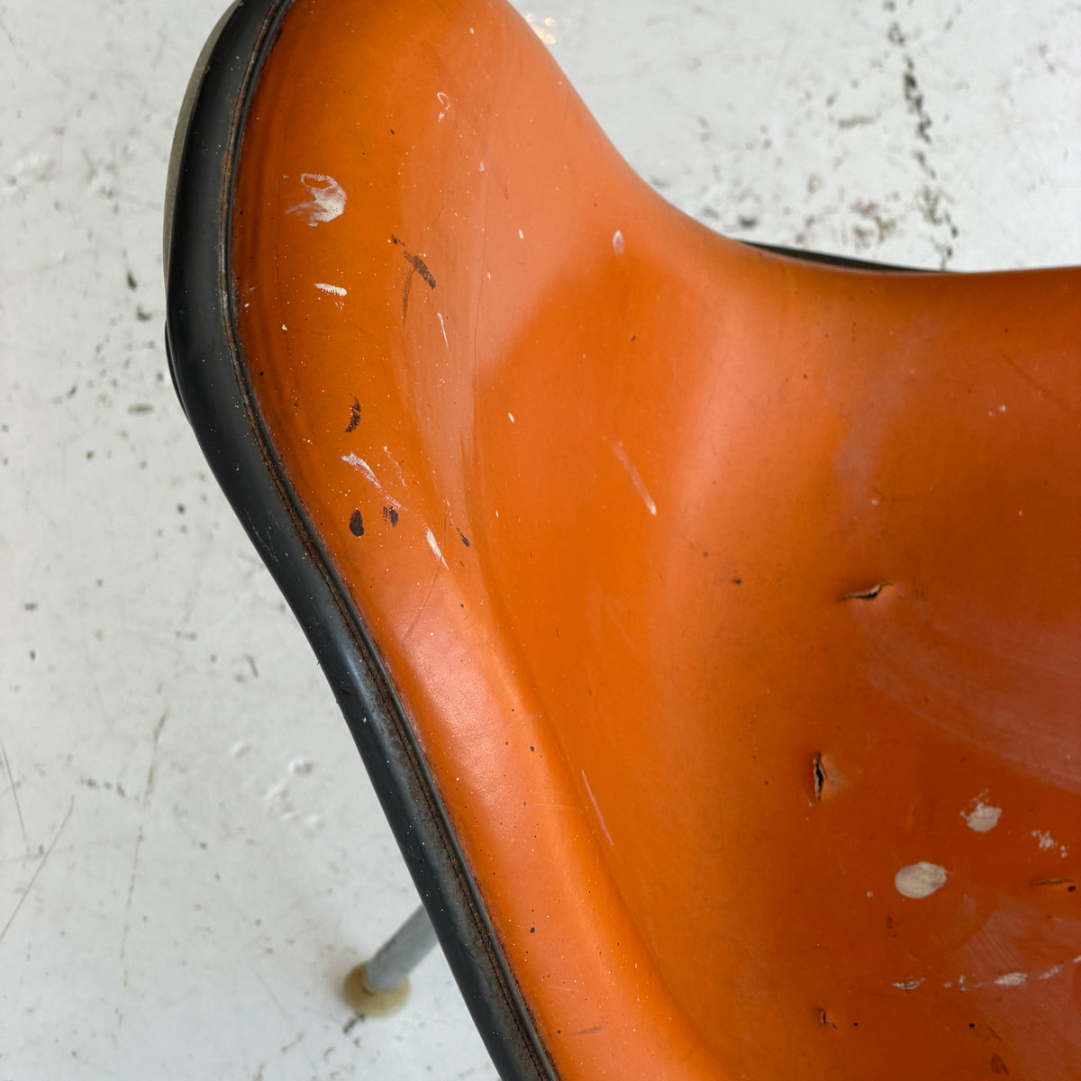 Patinated La Fonda Lounge Chair by Charles + Ray Eames for Herman Miller