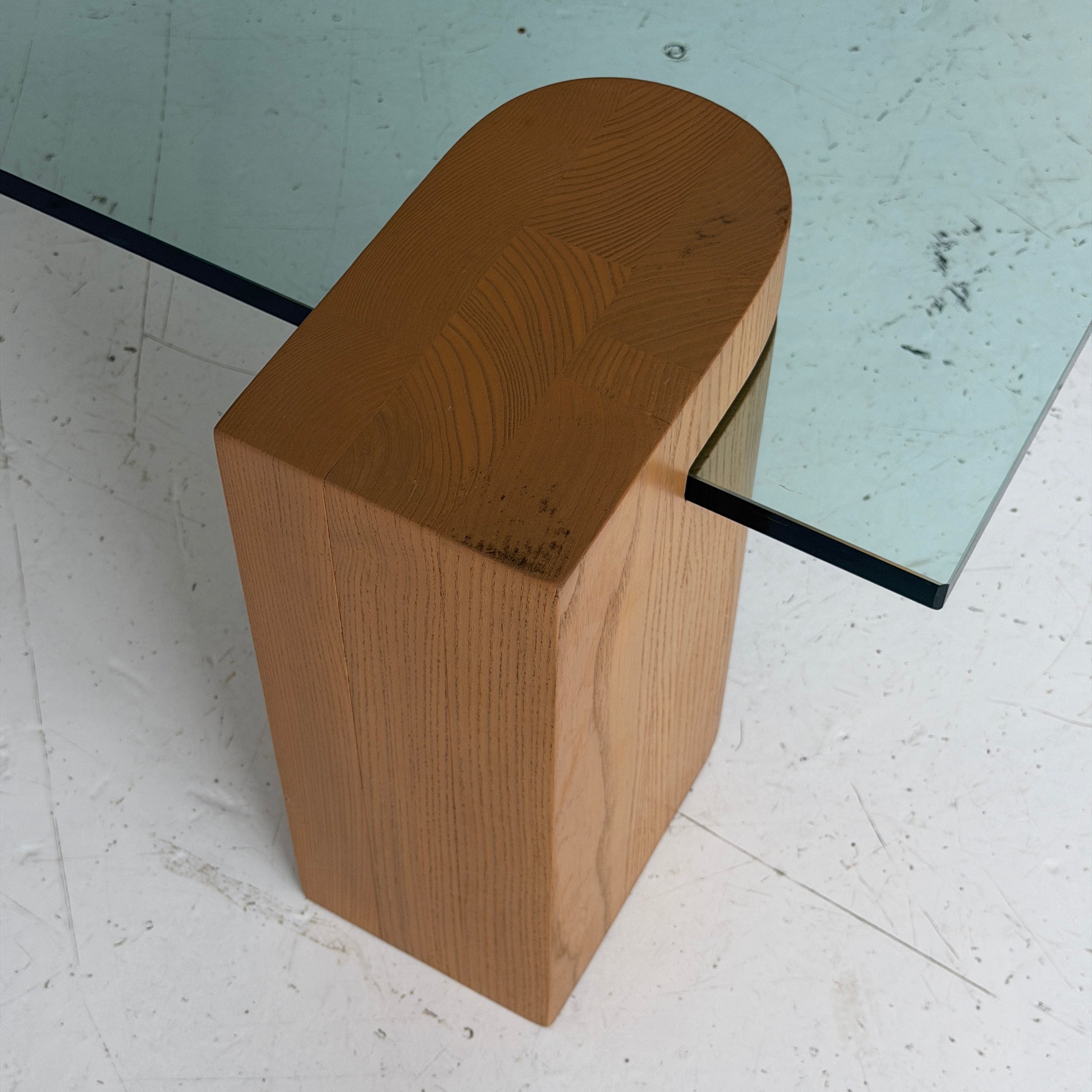 Studio Made Oak/Glass Coffee Table