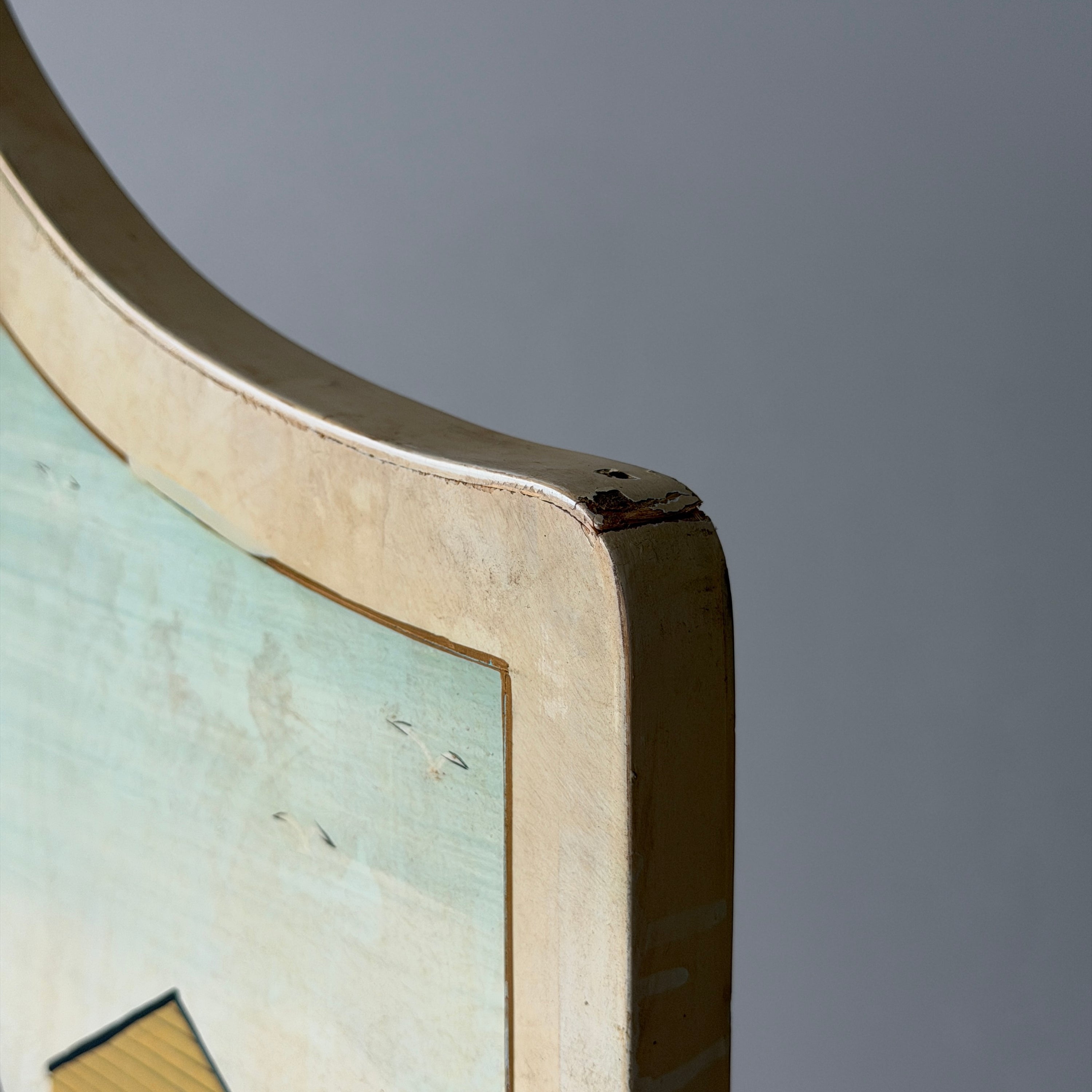 Hand Painted Antique Folk Art Screen by Sandi Wickersham Resnick