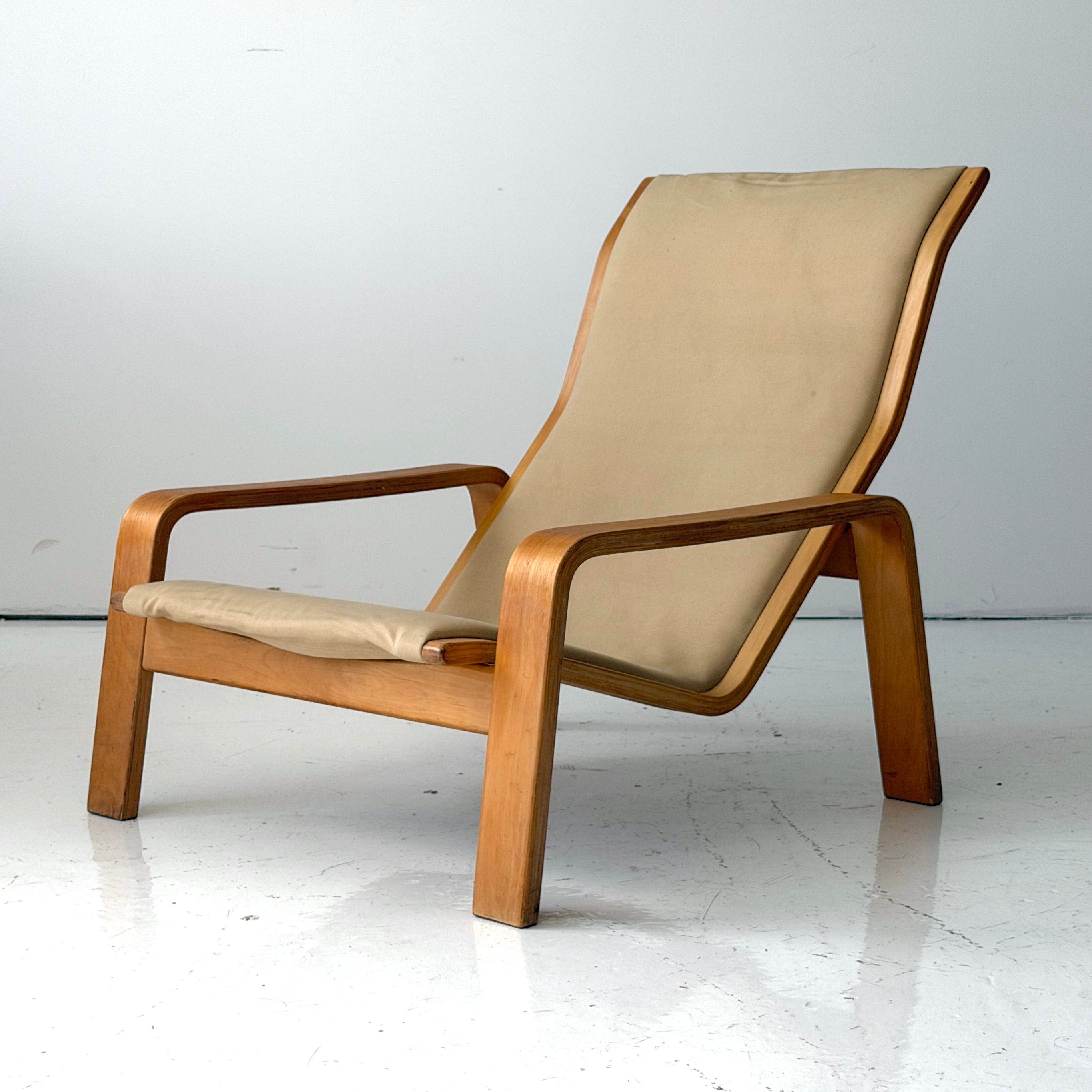 Pulkka Lounge Chair by Ilmari Lappalainen for Asko