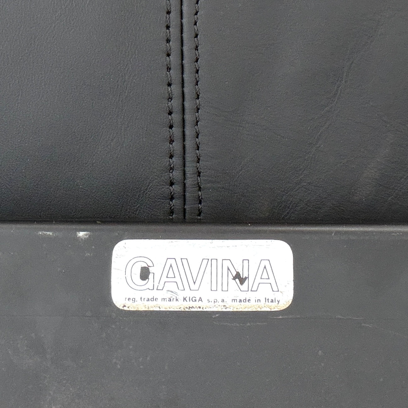 Leather Brigadier Sofa by Cini Boeri for Gavina