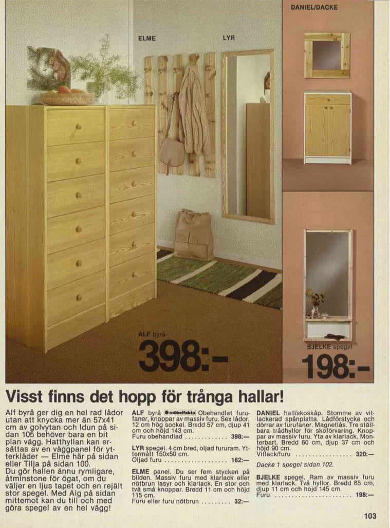Vintage Ikea Swedish Pine Chest Of Drawers