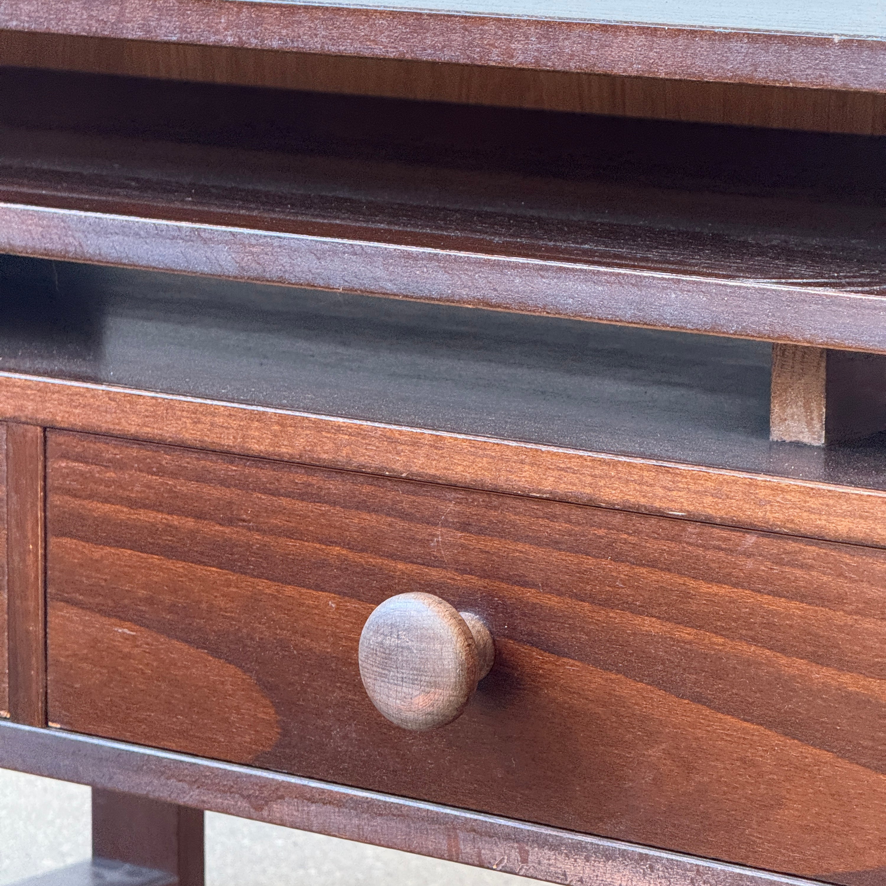Danish Beech Low Floating Console