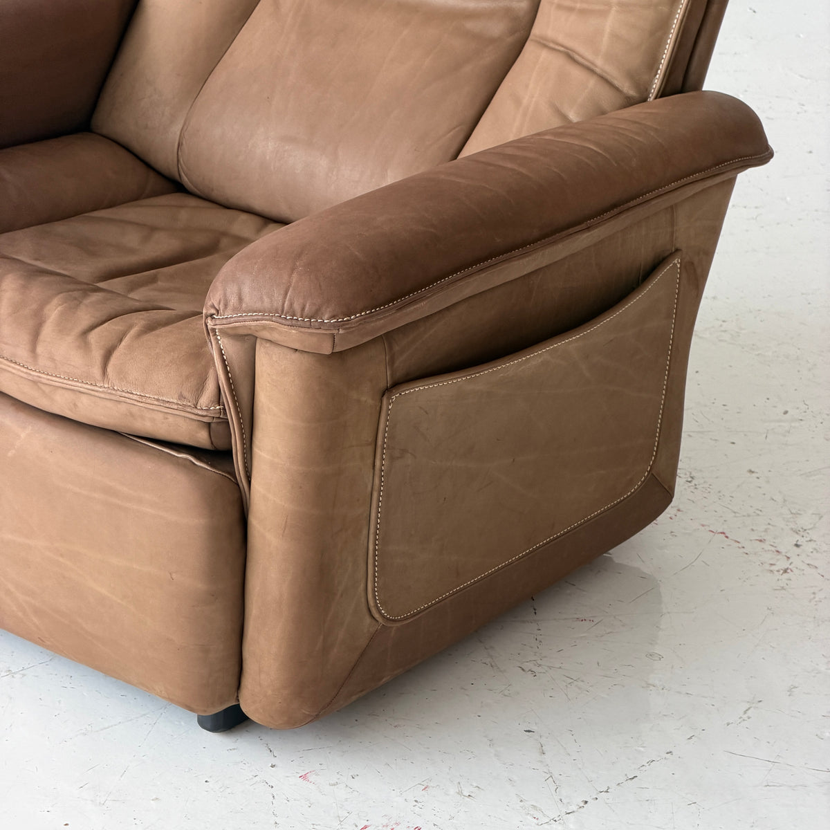 DS-50 Leather Lounge Chair by De Sede